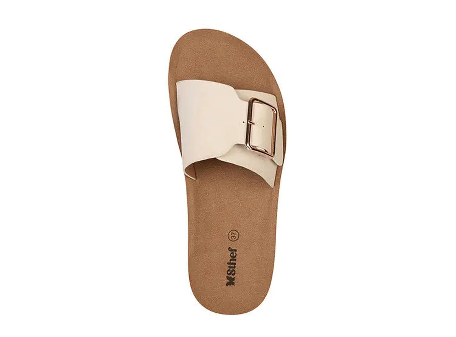 SANDALIA MUJER STHEF CASUAL OFF WHITE 8019 BLANCO 1122989 - 2