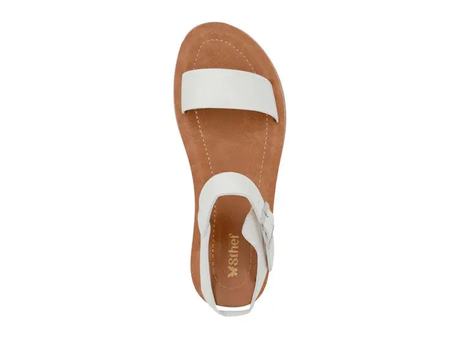 SANDALIA MUJER STHEF CASUAL BLANCO 8041 BLANCO 1123222 - 2