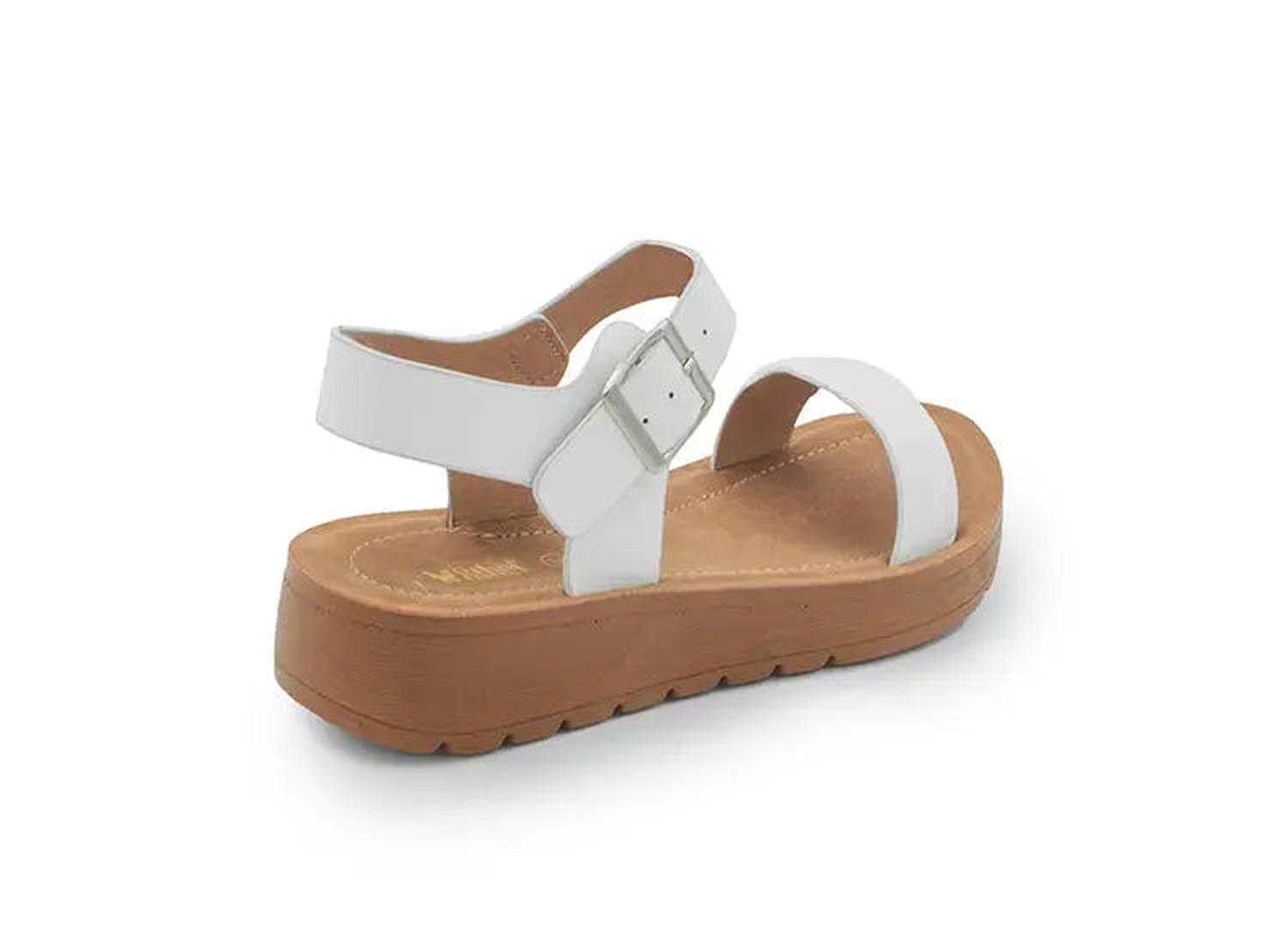 SANDALIA MUJER STHEF CASUAL BLANCO 8041 BLANCO 1123222 - 3