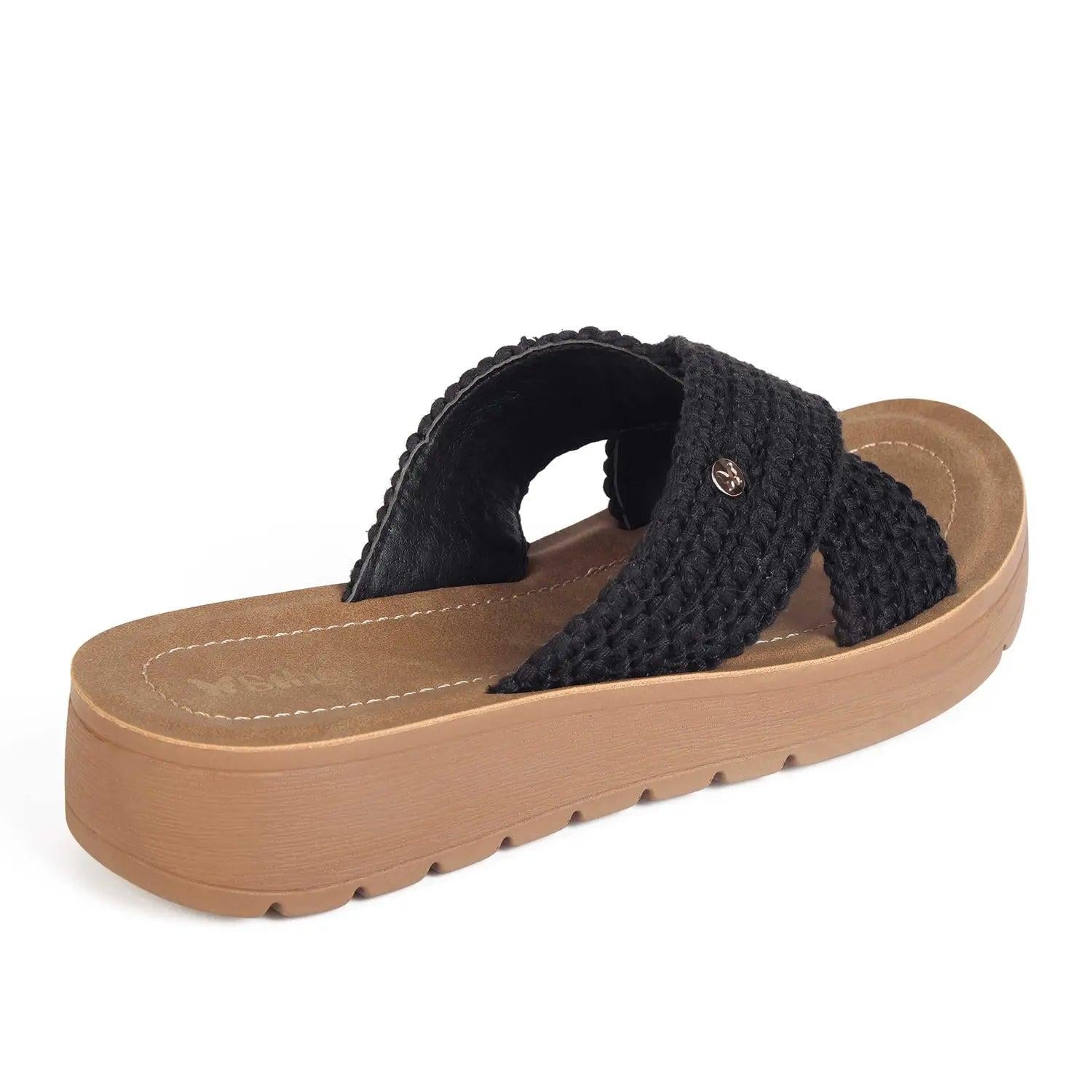 SANDALIA MUJER STHEF CASUAL NEGRO 8040 NEGRO 1123219 - 3
