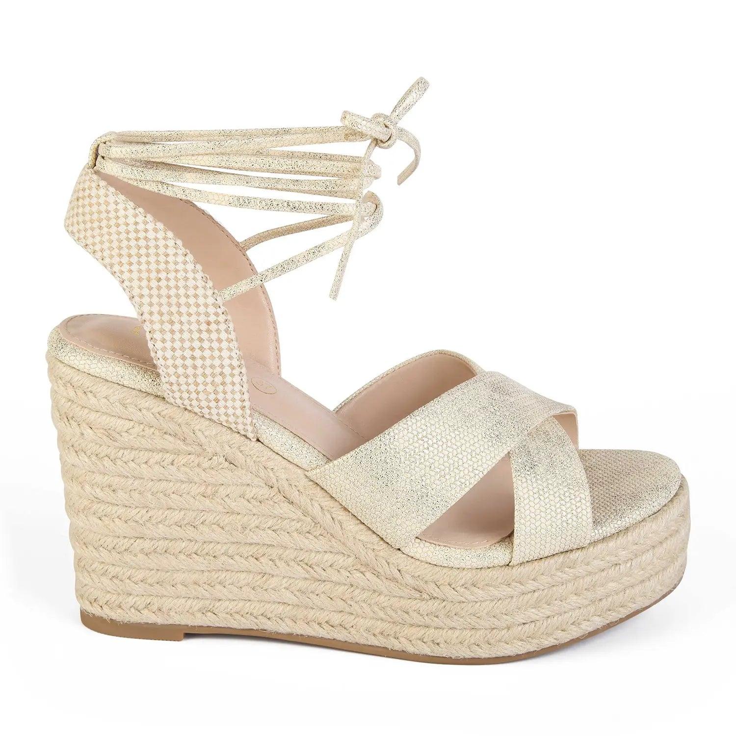SANDALIA MUJER STHEF CASUAL DORADO 8049 DORADO 1123312 - 2