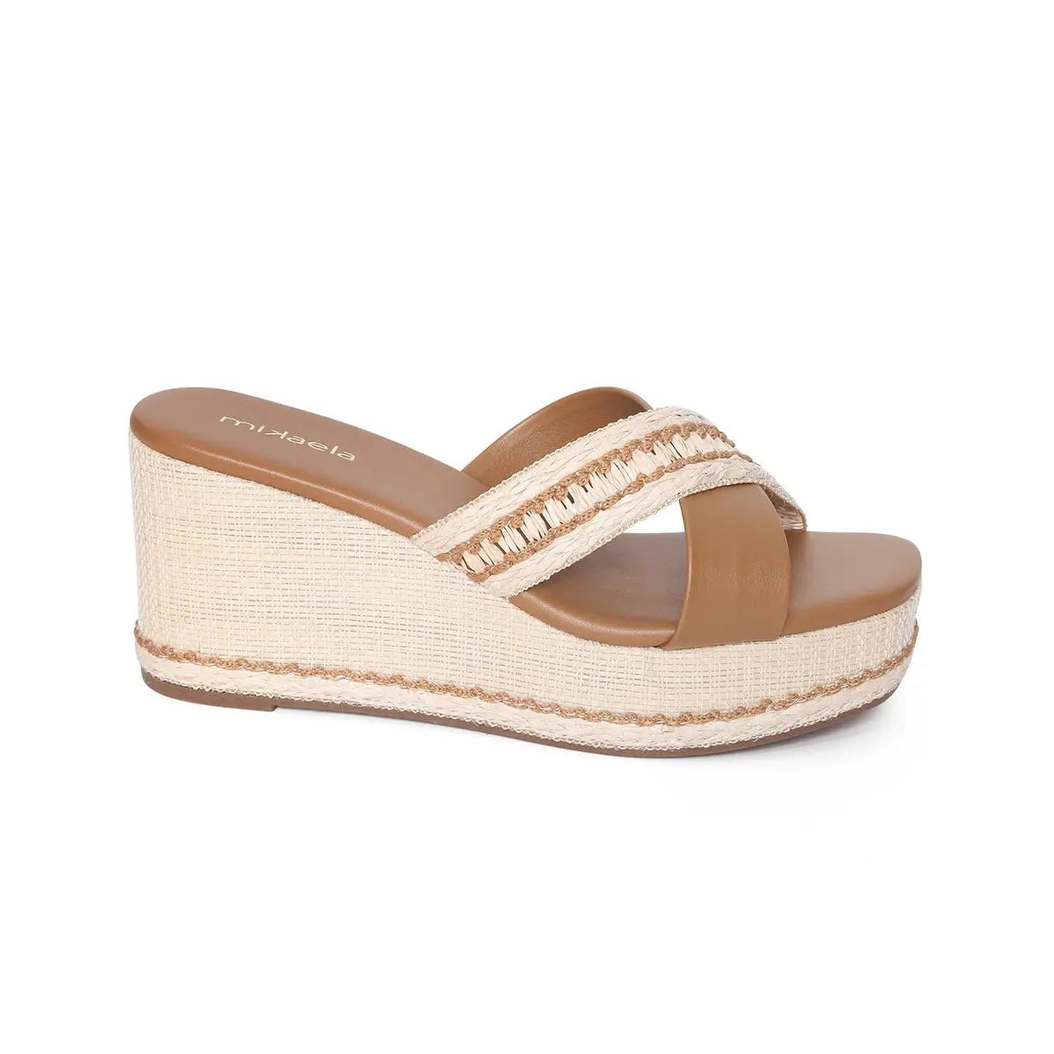 SANDALIA MUJER MIKAELA CASUAL CAPUCCINO 20315-15 CAFÉ 1128435 - 2