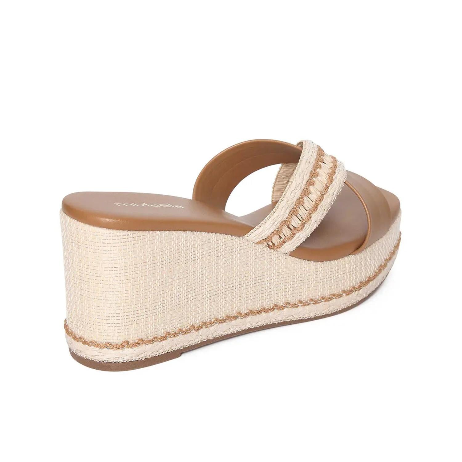 SANDALIA MUJER MIKAELA CASUAL CAPUCCINO 20315-15 CAFÉ 1128435 - 3