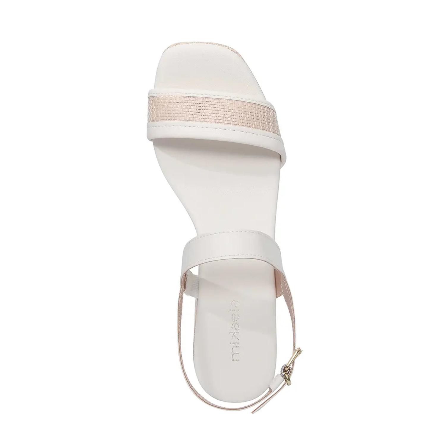 SANDALIA MUJER MIKAELA CASUAL BRANCO 20315-10 BLANCO 1128430 - 4