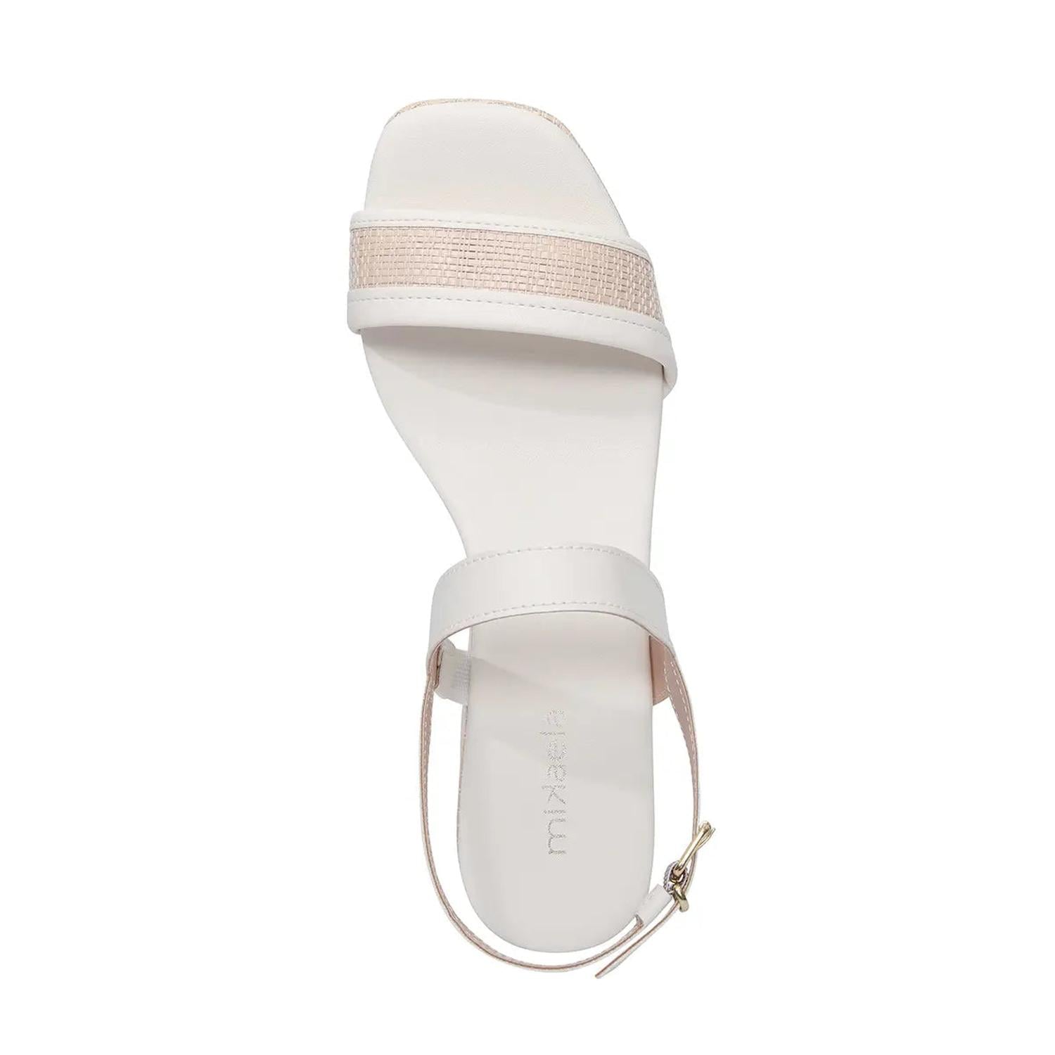 SANDALIA MUJER MIKAELA CASUAL BRANCO 20315-10 BLANCO 1128430 - 4