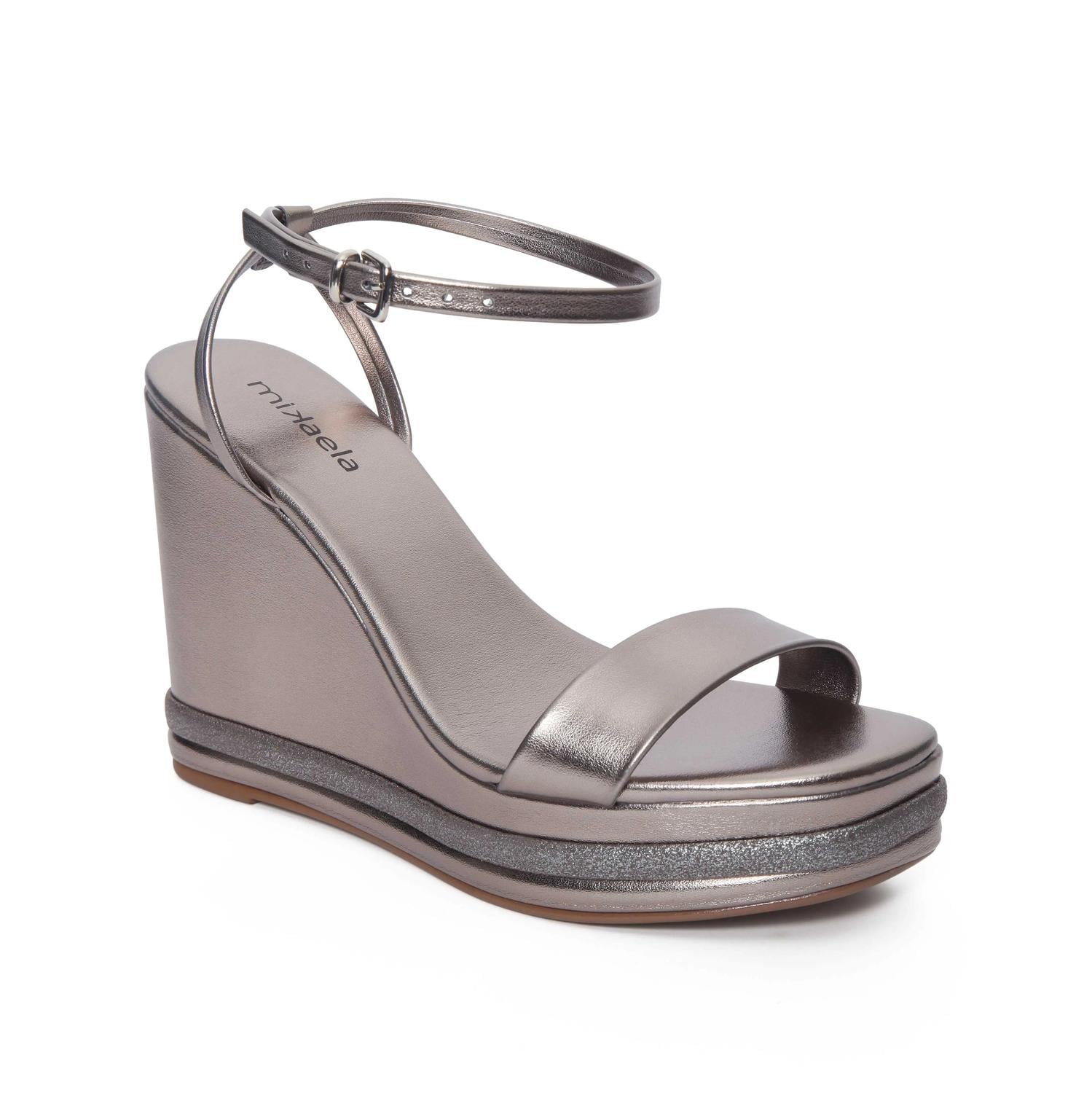 SANDALIA MUJER MIKAELA CASUAL PEWTER 19162-01 30567 GRIS 1128362 - 1