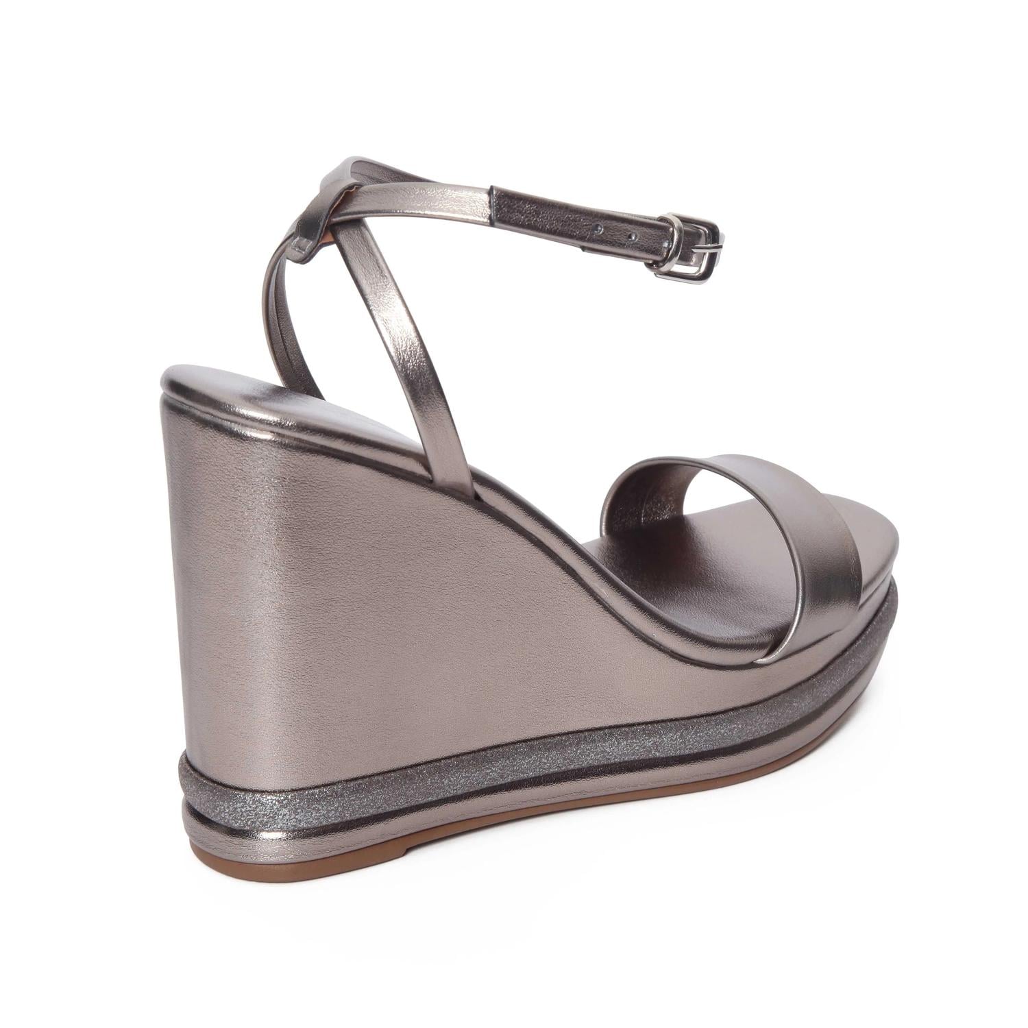 SANDALIA MUJER MIKAELA CASUAL PEWTER 19162-01 30567 GRIS 1128362 - 2