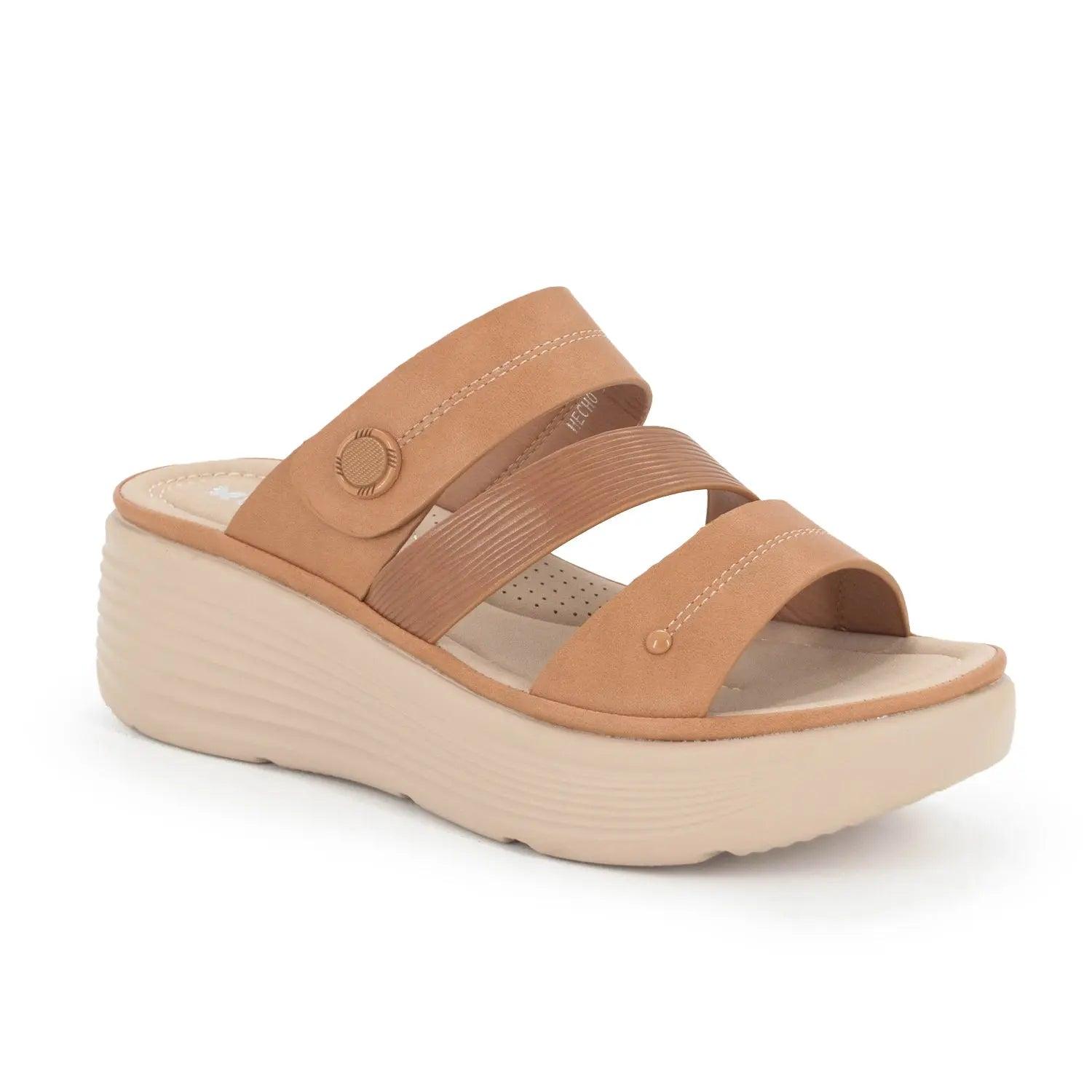 SANDALIA MUJER STHEF CASUAL MARRON 8004 - 1
