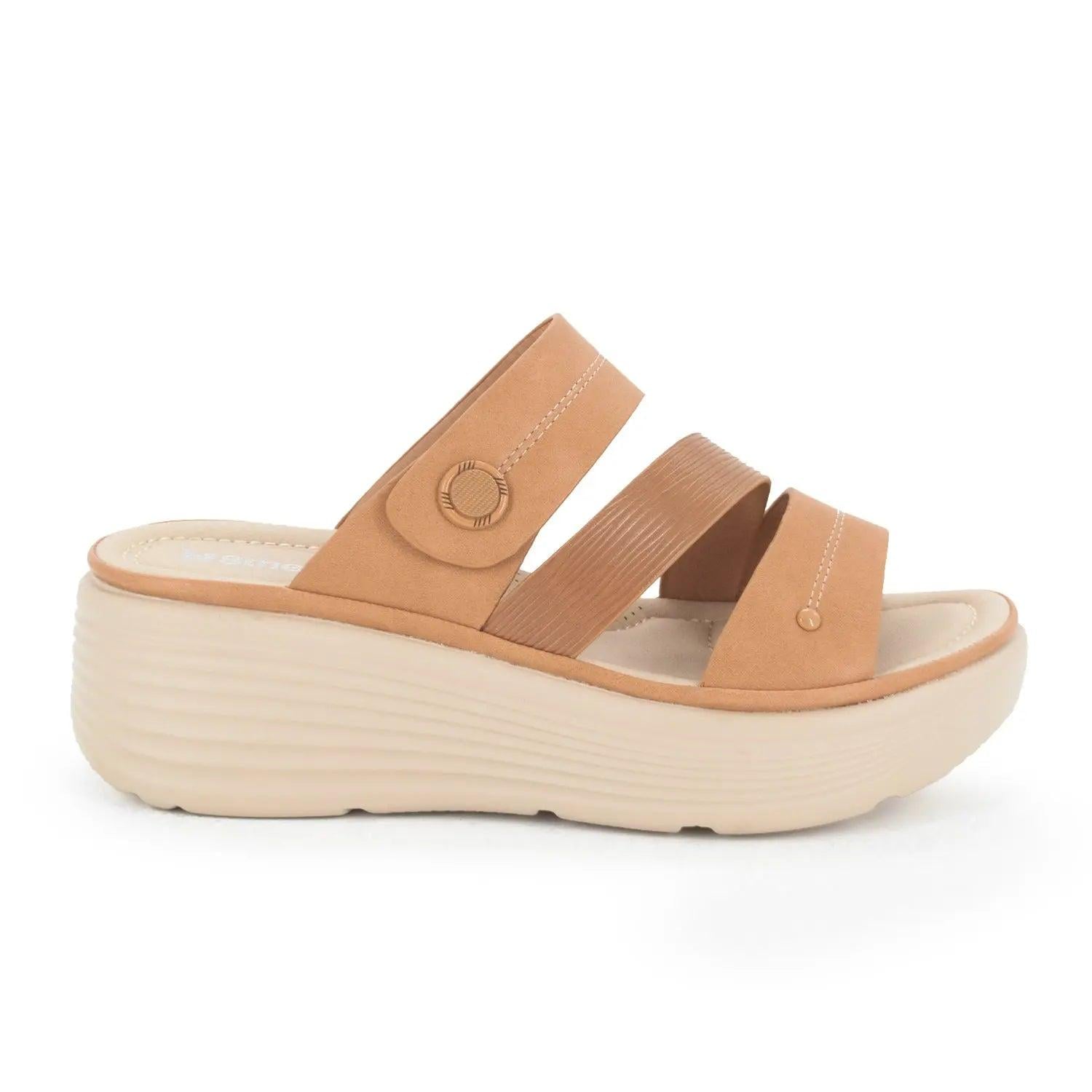 SANDALIA MUJER STHEF CASUAL MARRON 8004 MARRÓN 1121528 - 2