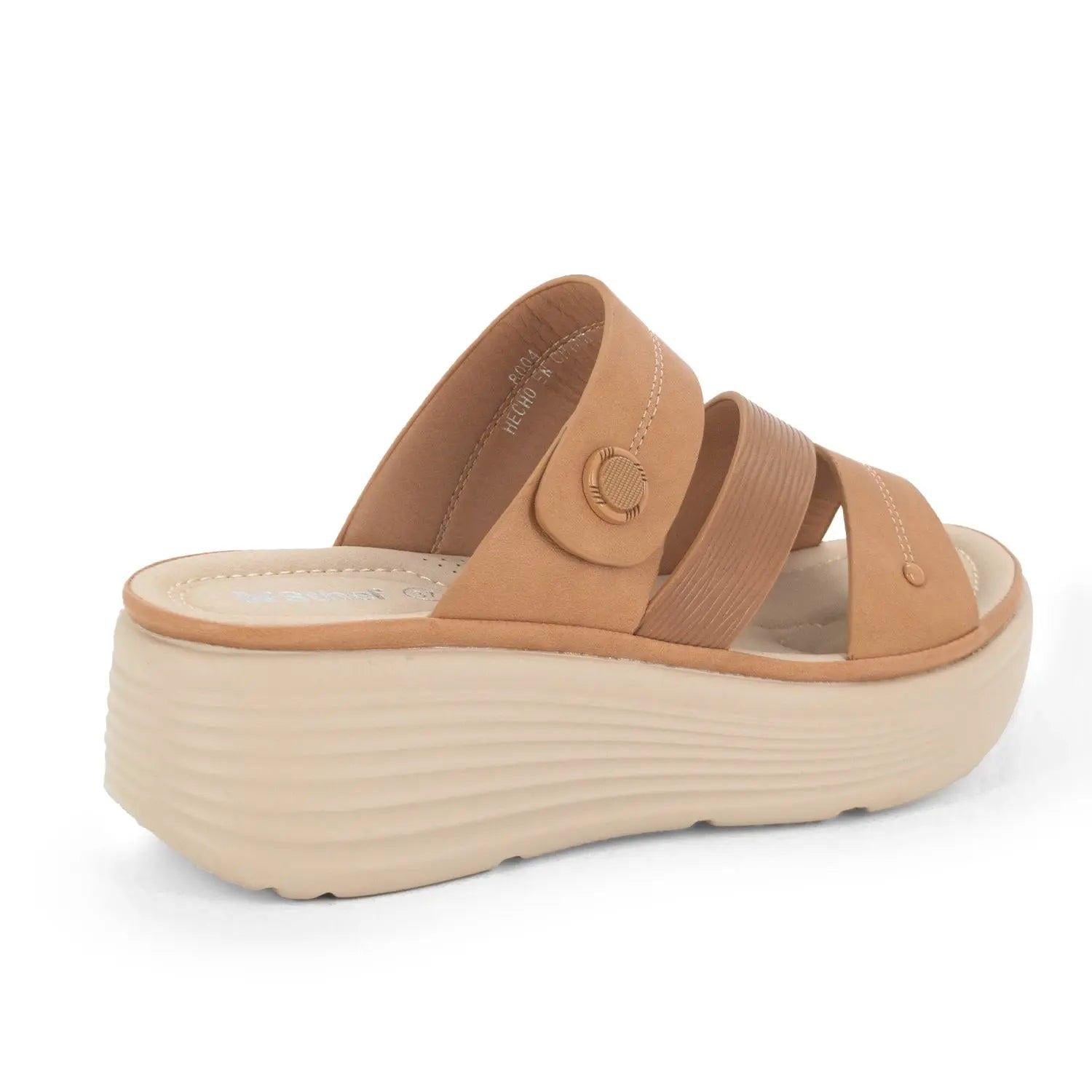SANDALIA MUJER STHEF CASUAL MARRON 8004 MARRÓN 1121528 - 3