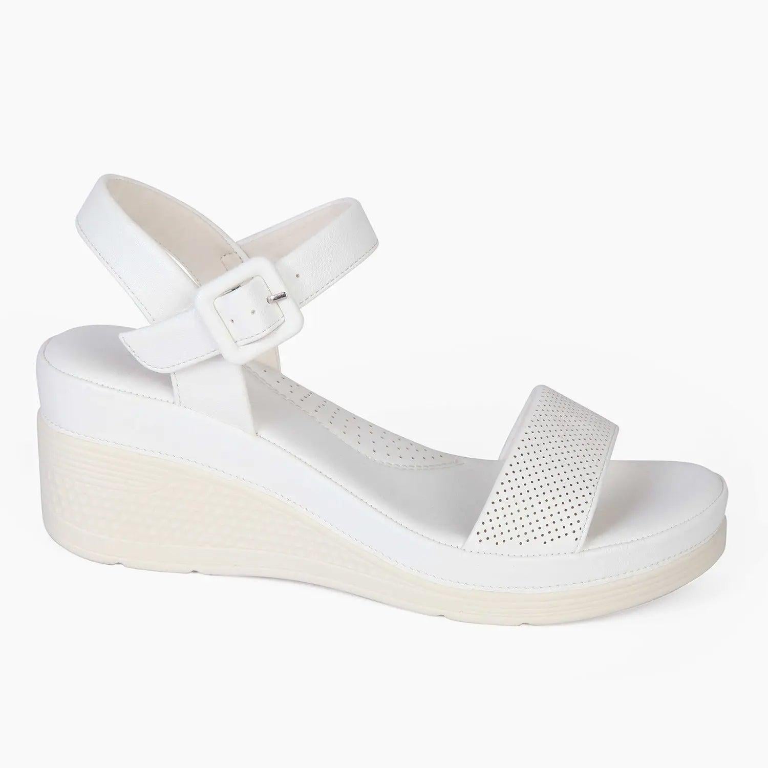 SANDALIA MUJER STHEF CASUAL BLANCO 8003 BLANCO 1121519 - 2
