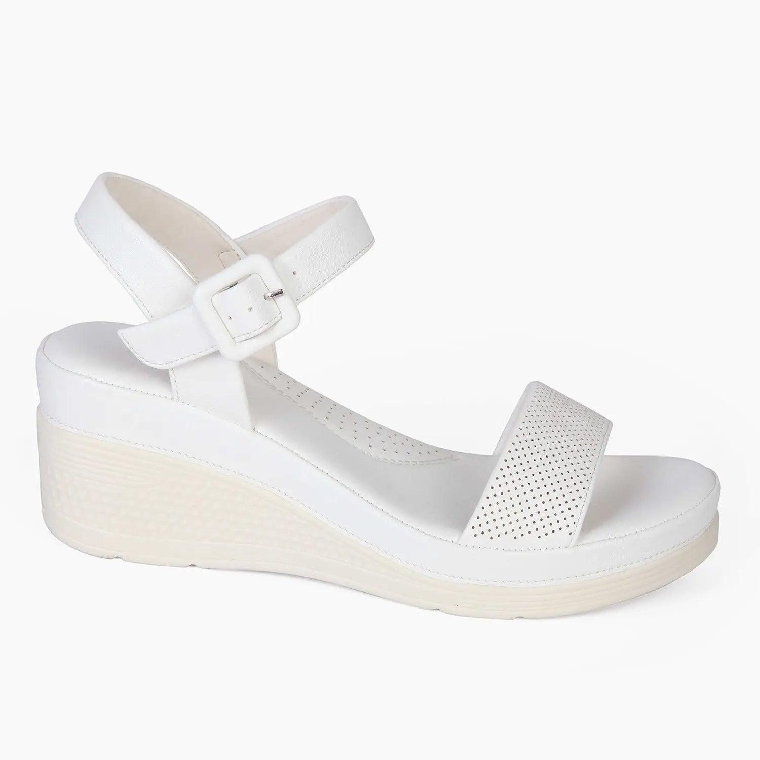 SANDALIA MUJER STHEF CASUAL BLANCO 8003 BLANCO 1121519 - 2