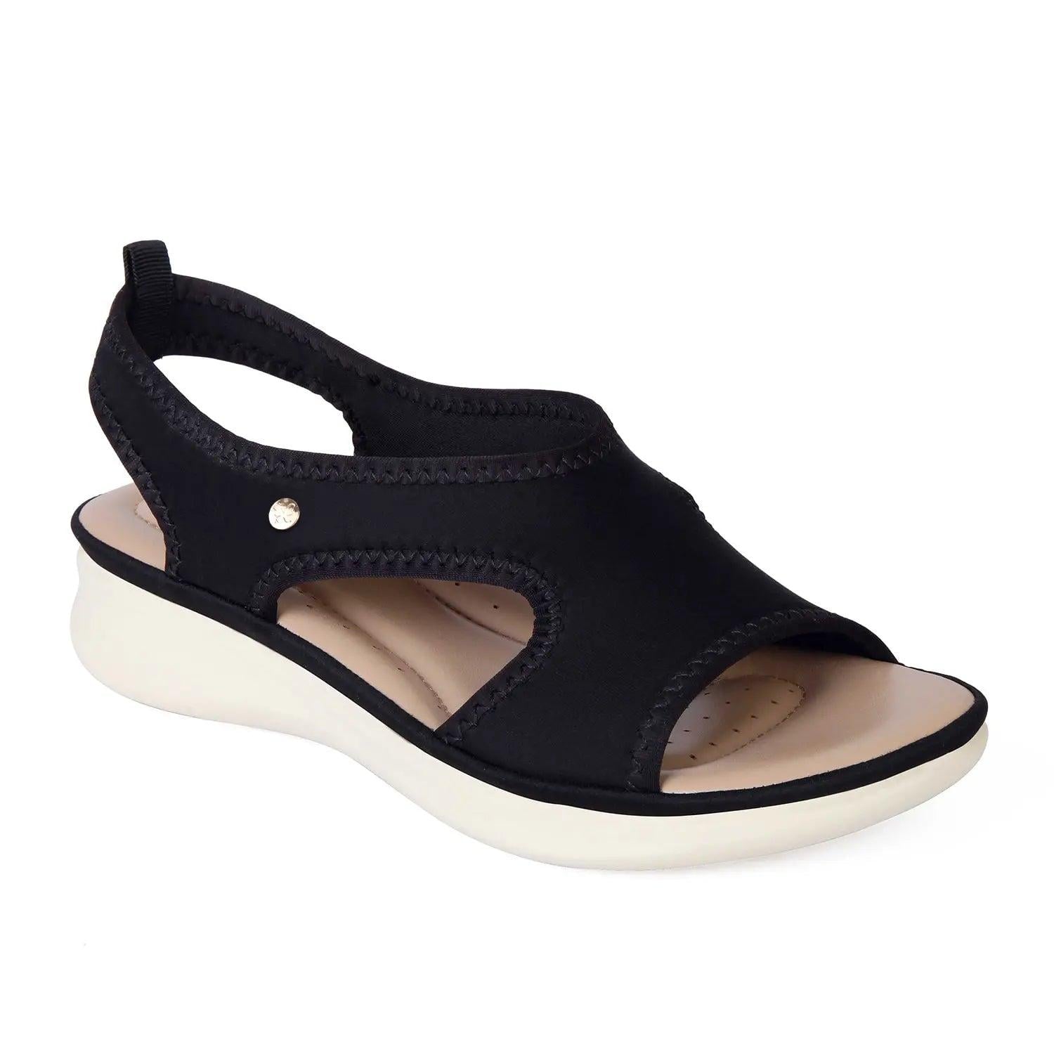 SANDALIA MUJER STHEF CASUAL NEGRO 7989 NEGRO 1122459 - 1
