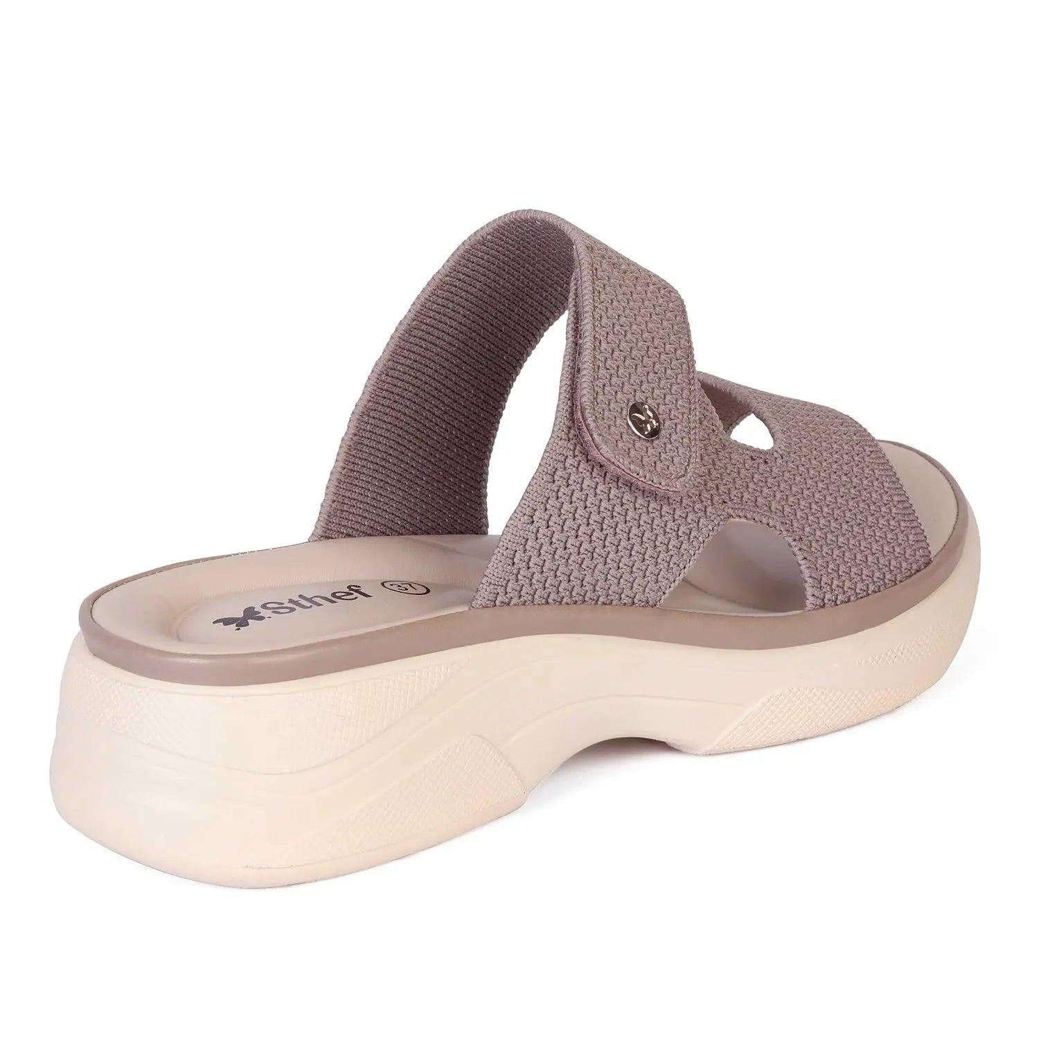 SANDALIA MUJER STHEF CASUAL MAUVE 7987 VERDE 1122441 - 3
