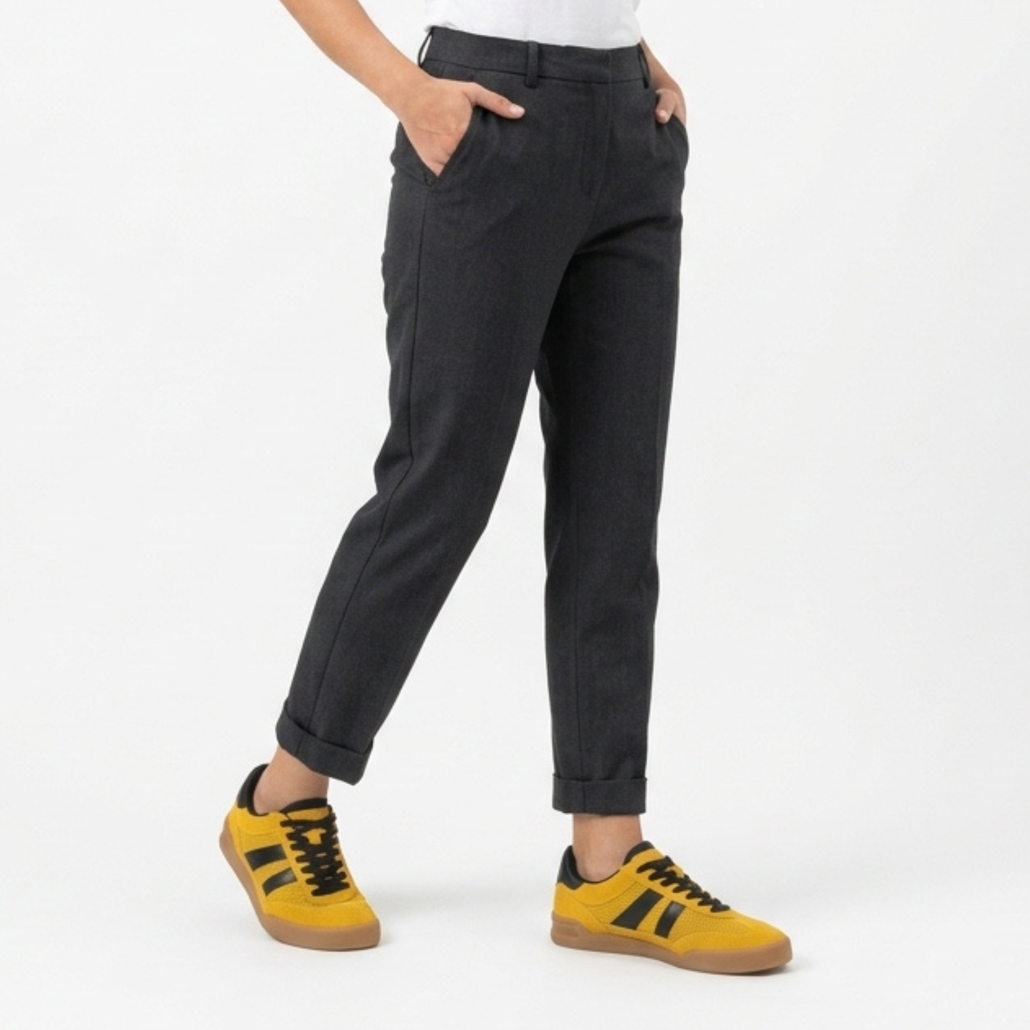 ZAPATILLA MUJER STHEF CASUAL AMARILLO 8142 AMARILLO 1136208 - 7