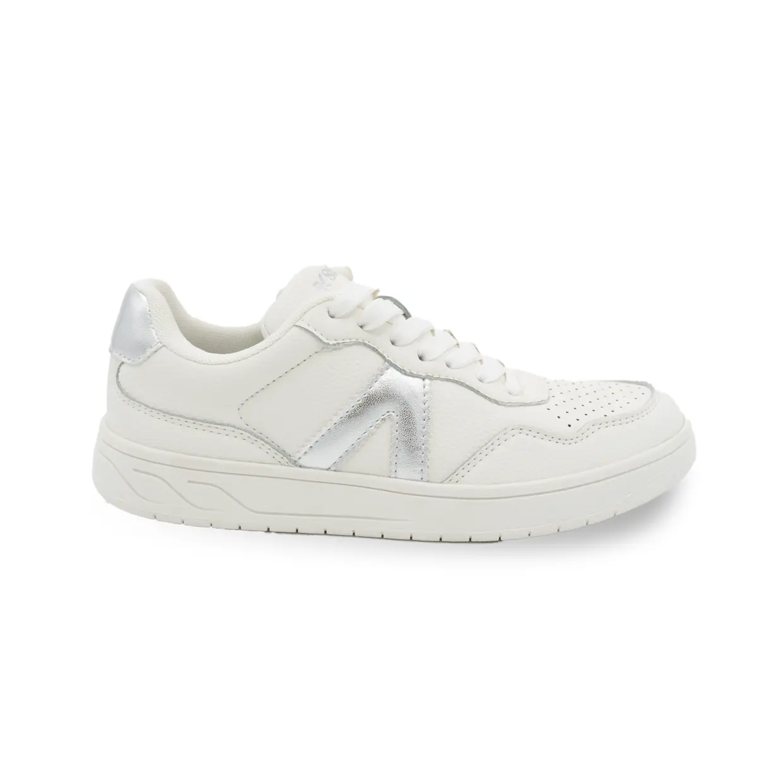 ZAPATILLA MUJER STHEF CASUAL BLANCO/PLATA 8143 BLANCO 1136222 - 2