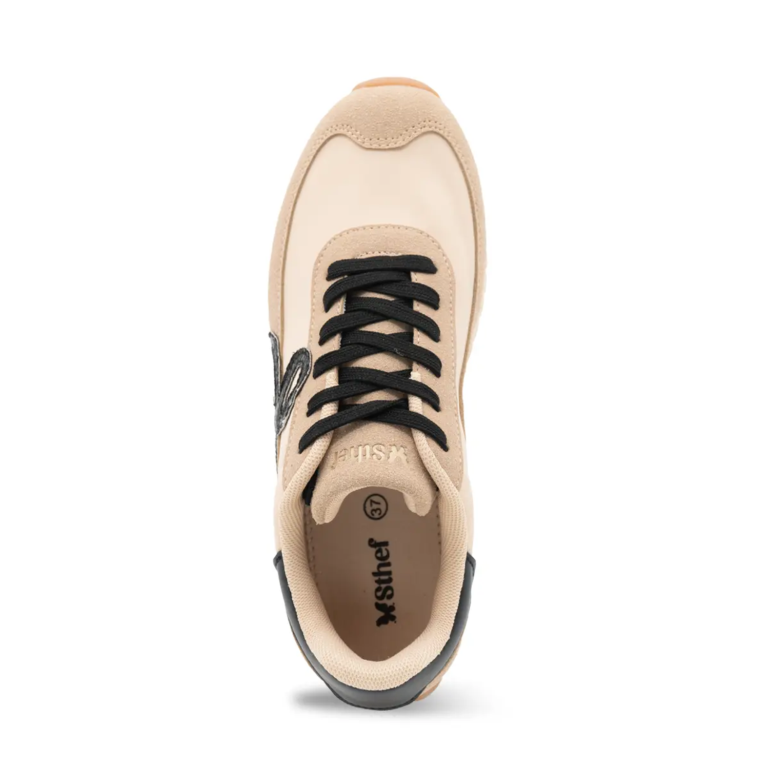 ZAPATILLA MUJER STHEF CASUAL BEIGE/NEGRO 8146 BEIGE 1136253 - 4