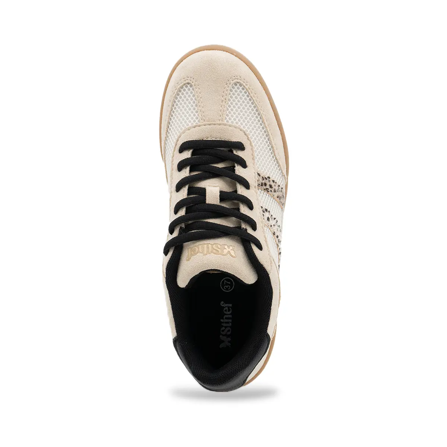ZAPATILLA MUJER STHEF CASUAL BEIGE/NEGRO 8144 BEIGE 1136227 - 4
