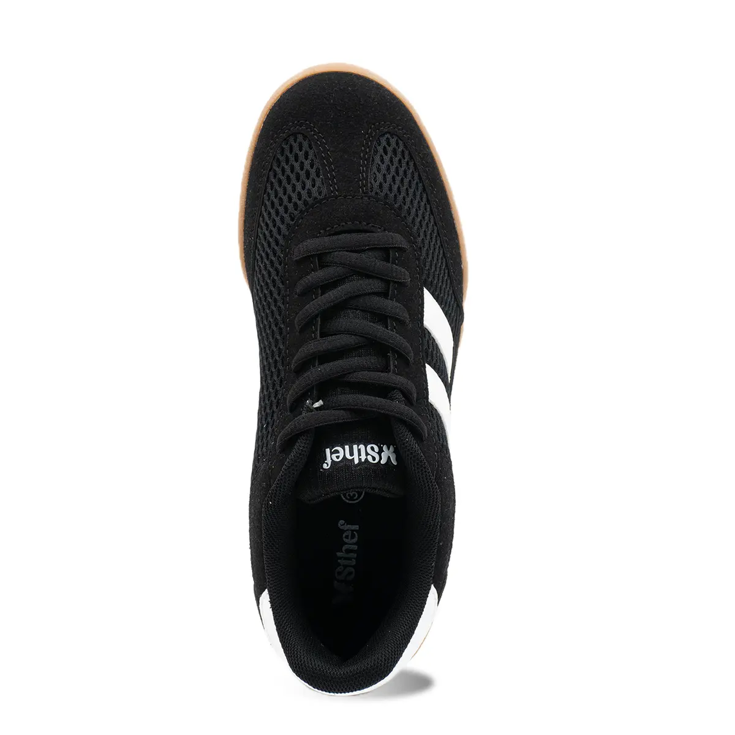 ZAPATILLA MUJER STHEF CASUAL NEGRO/BLANCO 8144 NEGRO 1136232 - 4