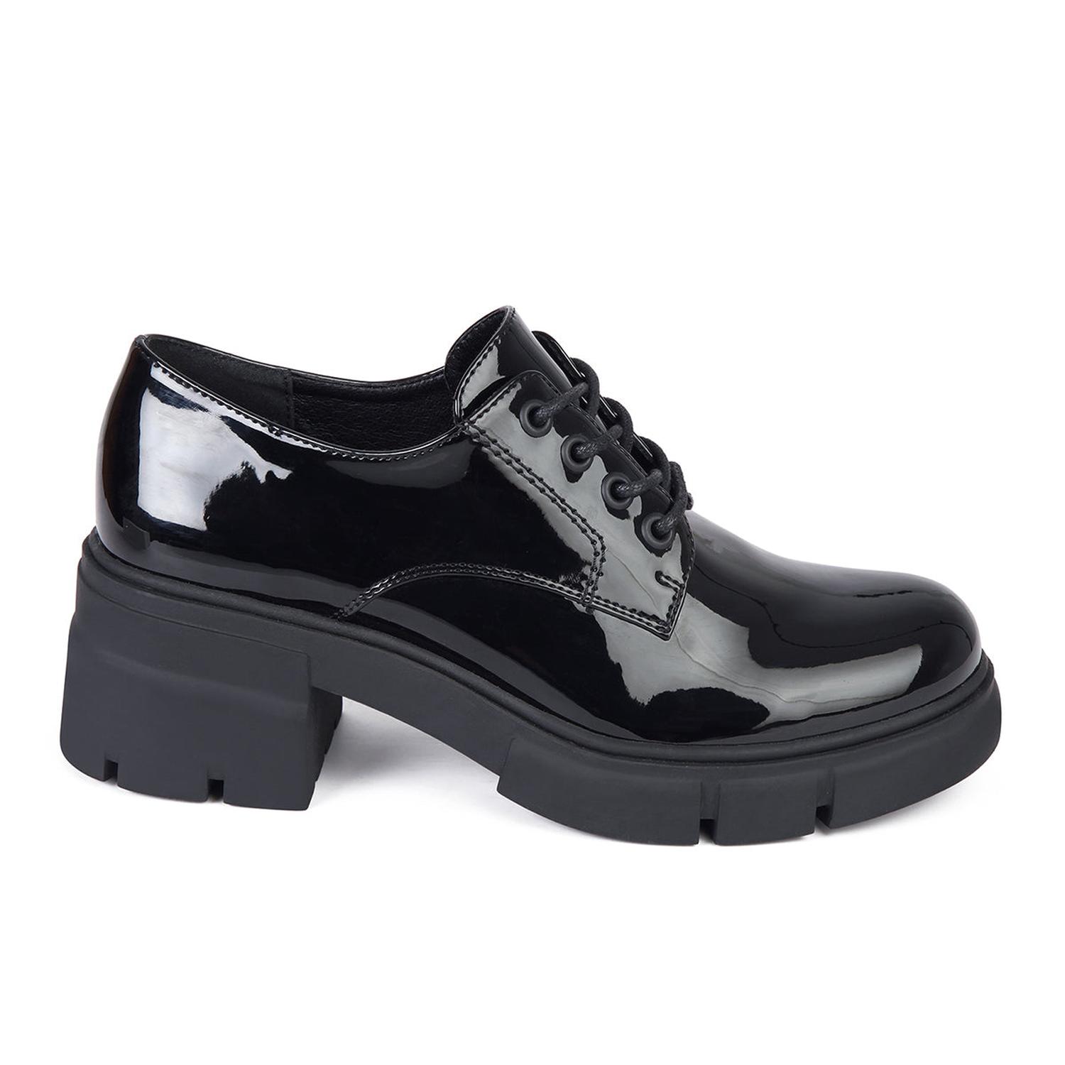 MOCASIN MUJER STHEF NEGRO CHAROL 7950 NEGRO 1114592 - 2