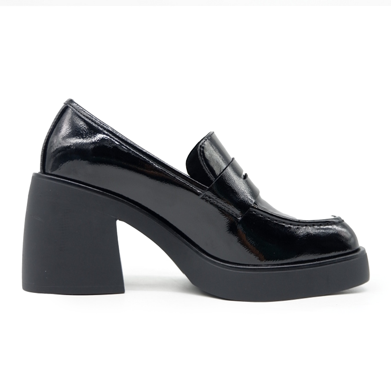 MOCASIN MUJER STHEF NEGRO CHAROL 7900 - 1