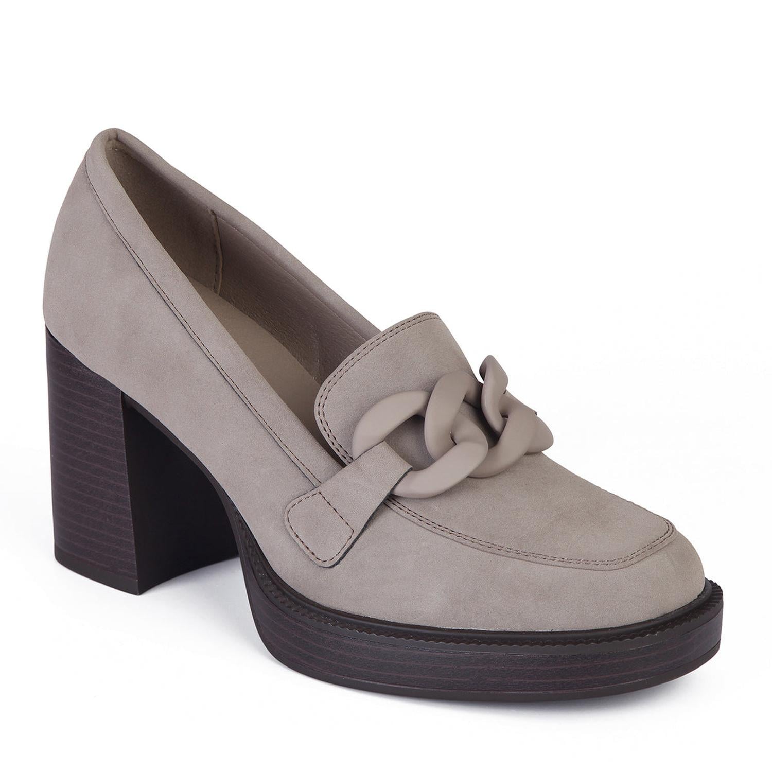 MOCASIN MUJER STHEF TAUPE 7953 GRIS 1114222 - 1