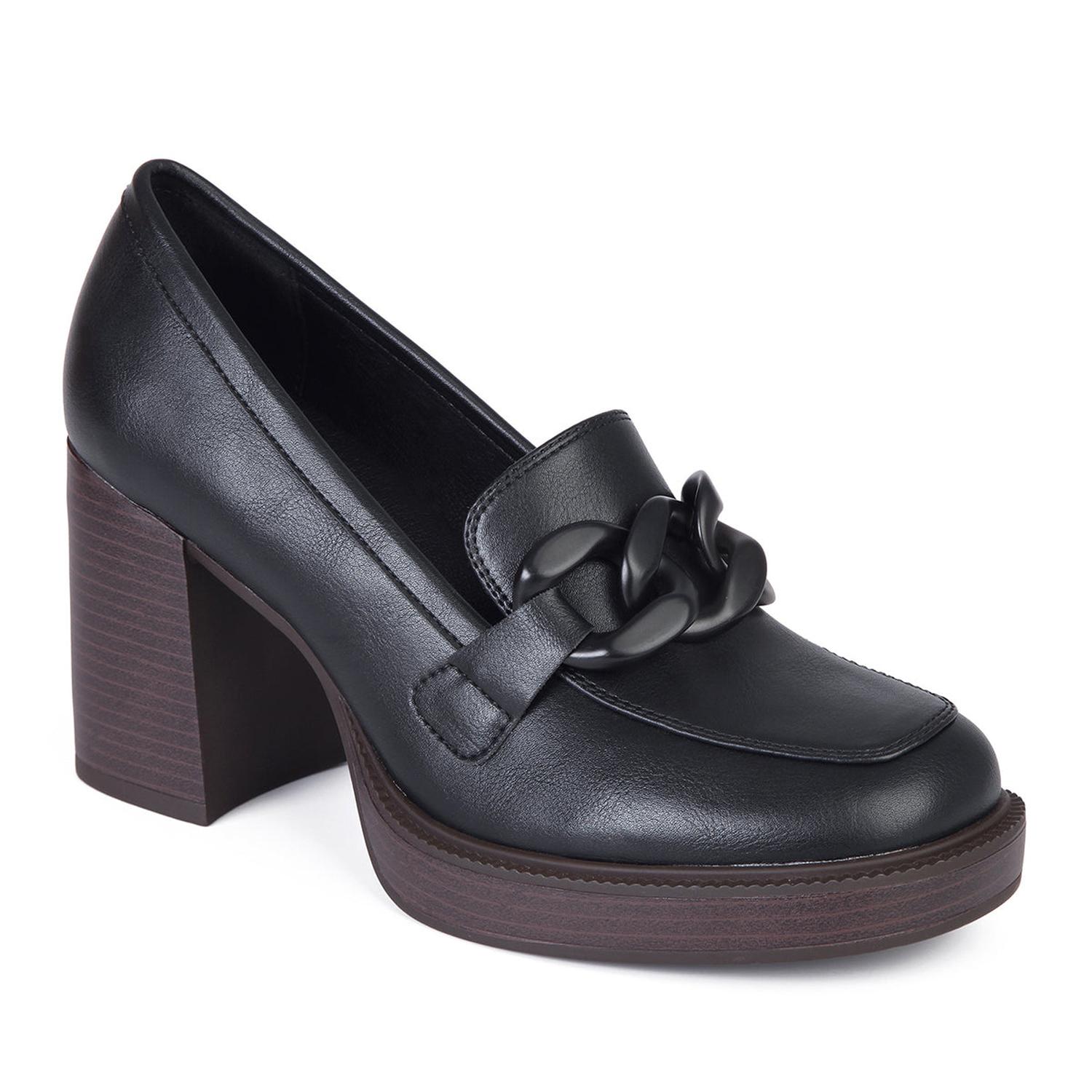 MOCASIN MUJER STHEF NEGRO 7953 - 1