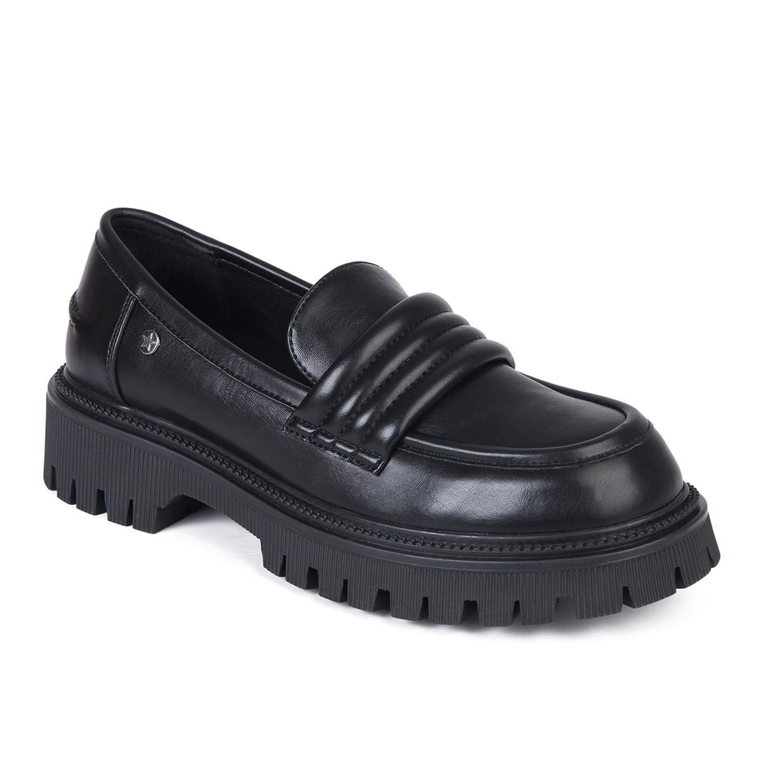 MOCASIN MUJER STHEF NEGRO 7949 - 1
