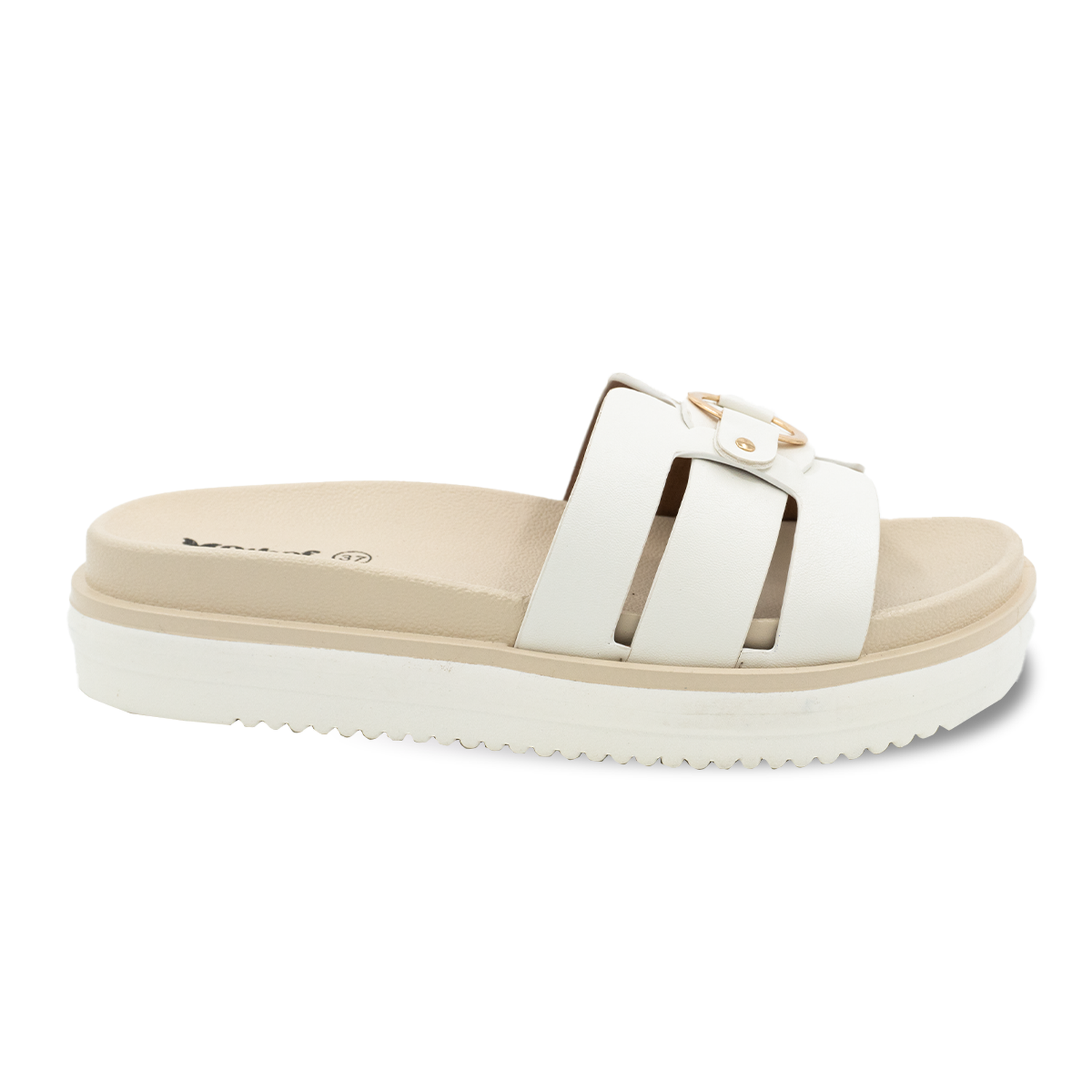 SANDALIA MUJER STHEF CASUAL BLANCO 8162 BLANCO 1136547 - 2