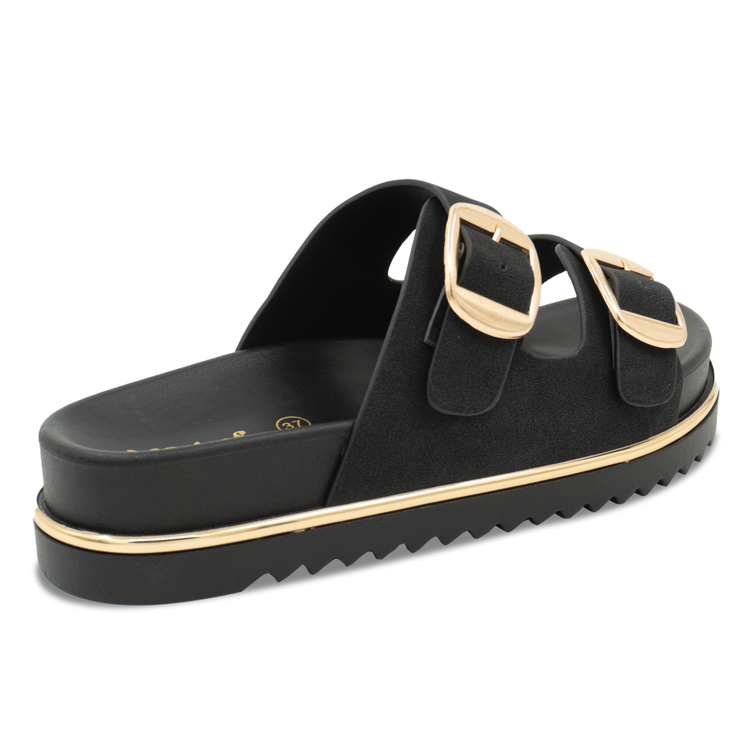 SANDALIA MUJER STHEF CASUAL NEGRO 8195 NEGRO 1137534 - 3