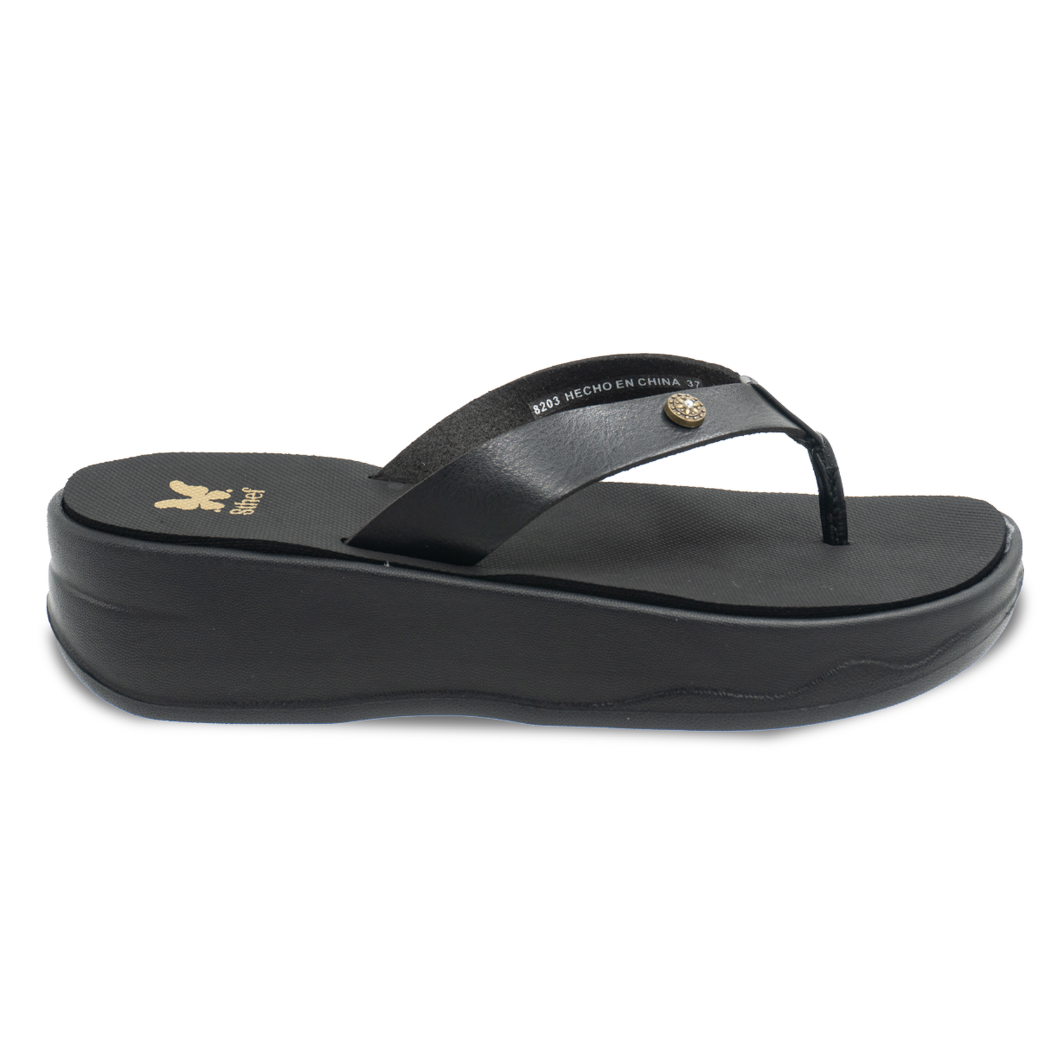 SANDALIA MUJER STHEF PLAYERA NEGRO 8203 NEGRO 1137691 - 3
