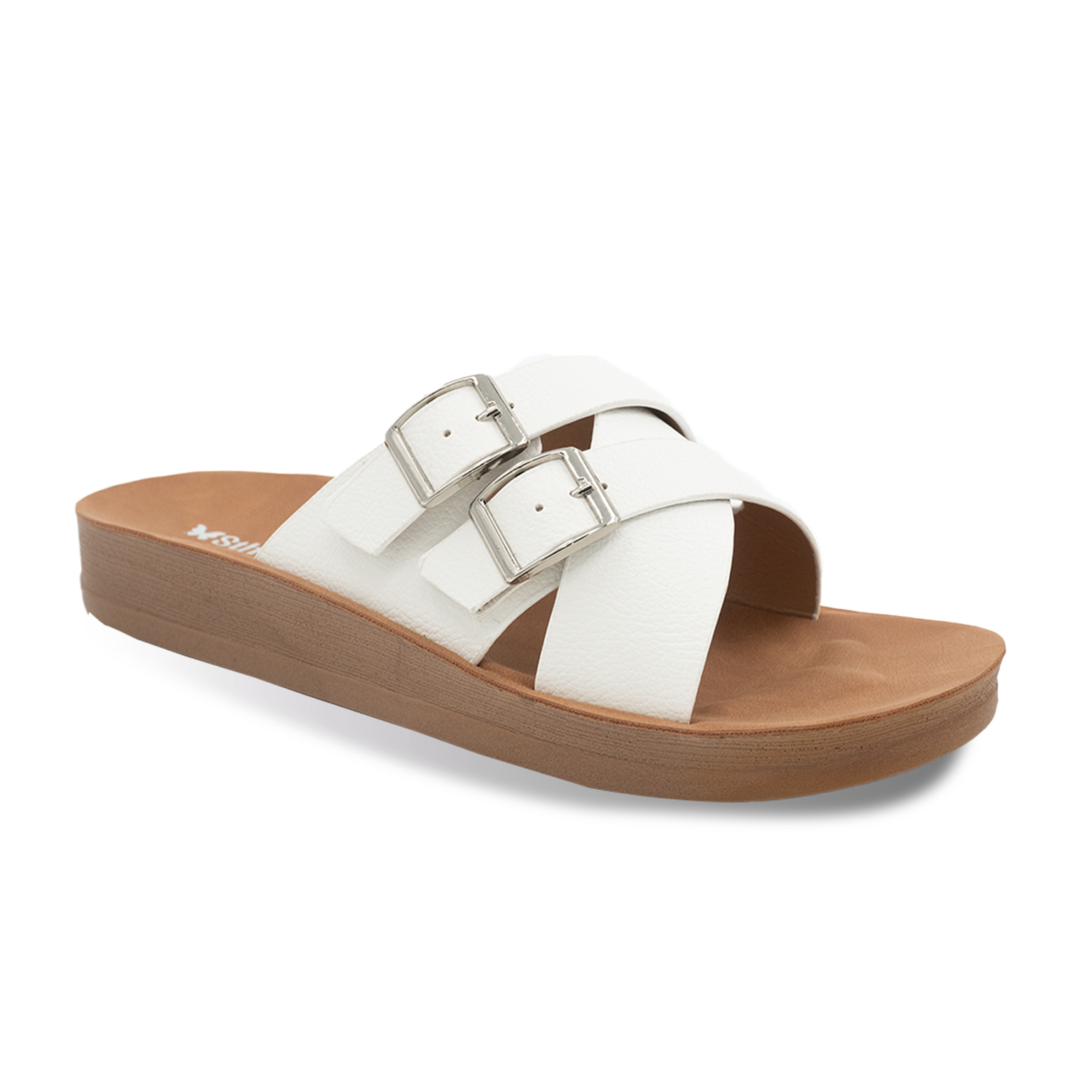 SANDALIA MUJER STHEF CASUAL BLANCO 8166 - 1
