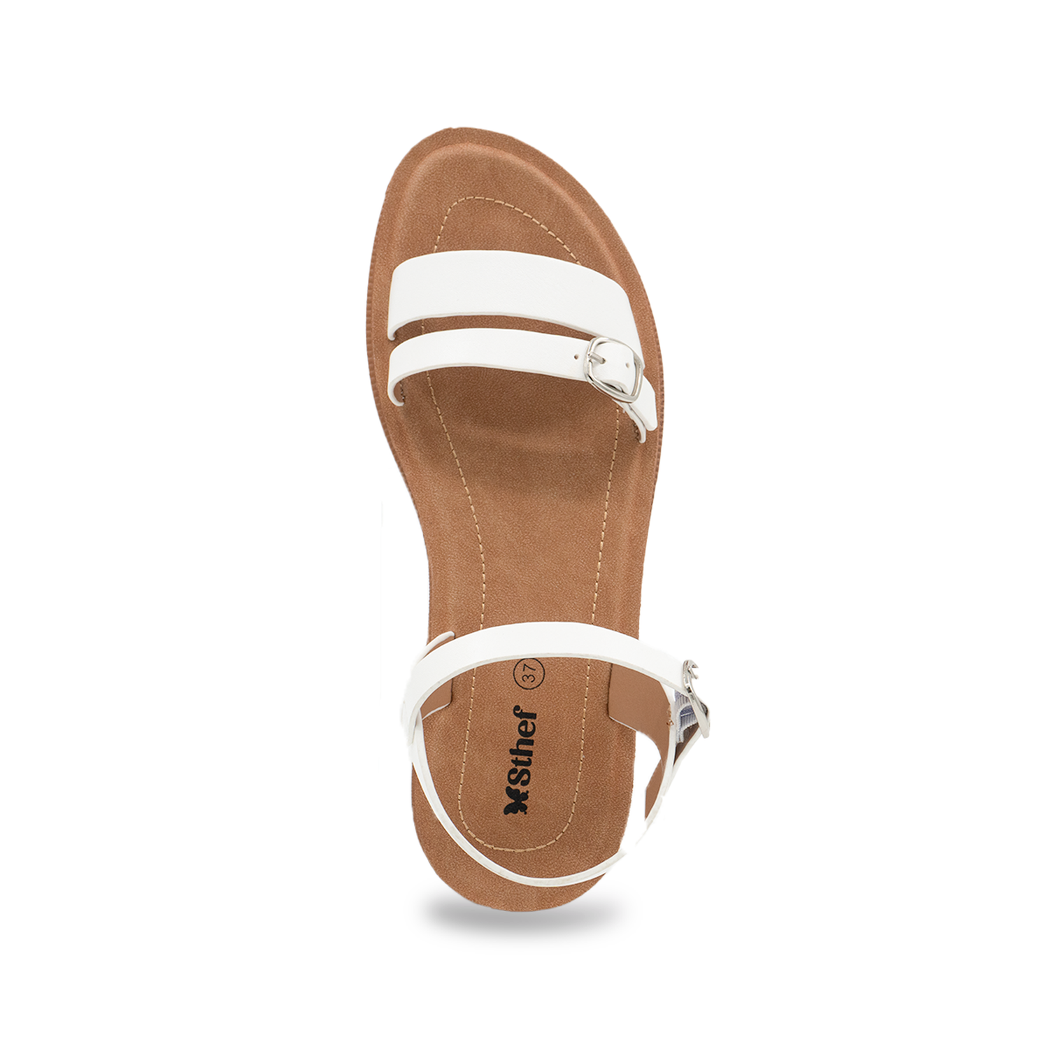 SANDALIA MUJER STHEF CASUAL BLANCO 8164 BLANCO 1136572 - 4