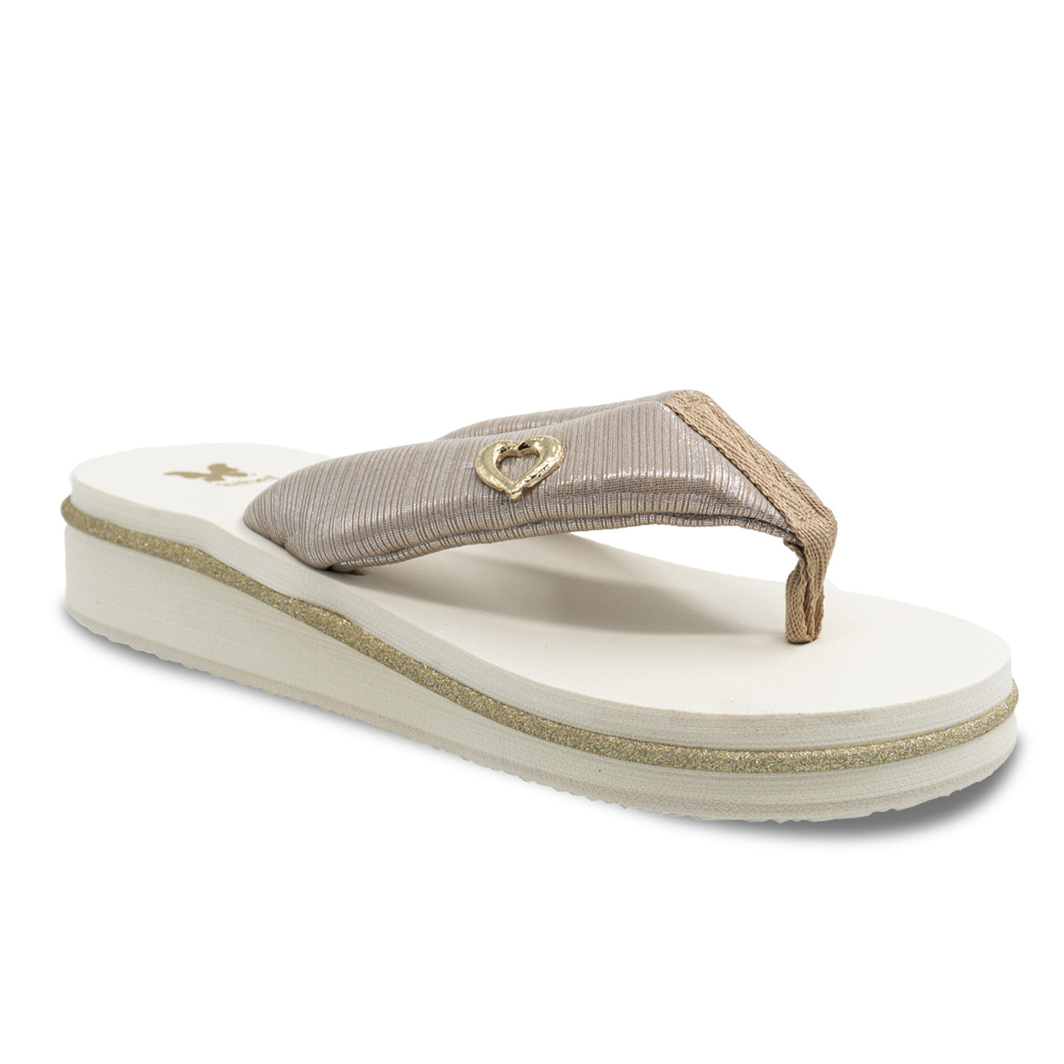 SANDALIA MUJER STHEF PLAYERA BEIGE 8202 - 1