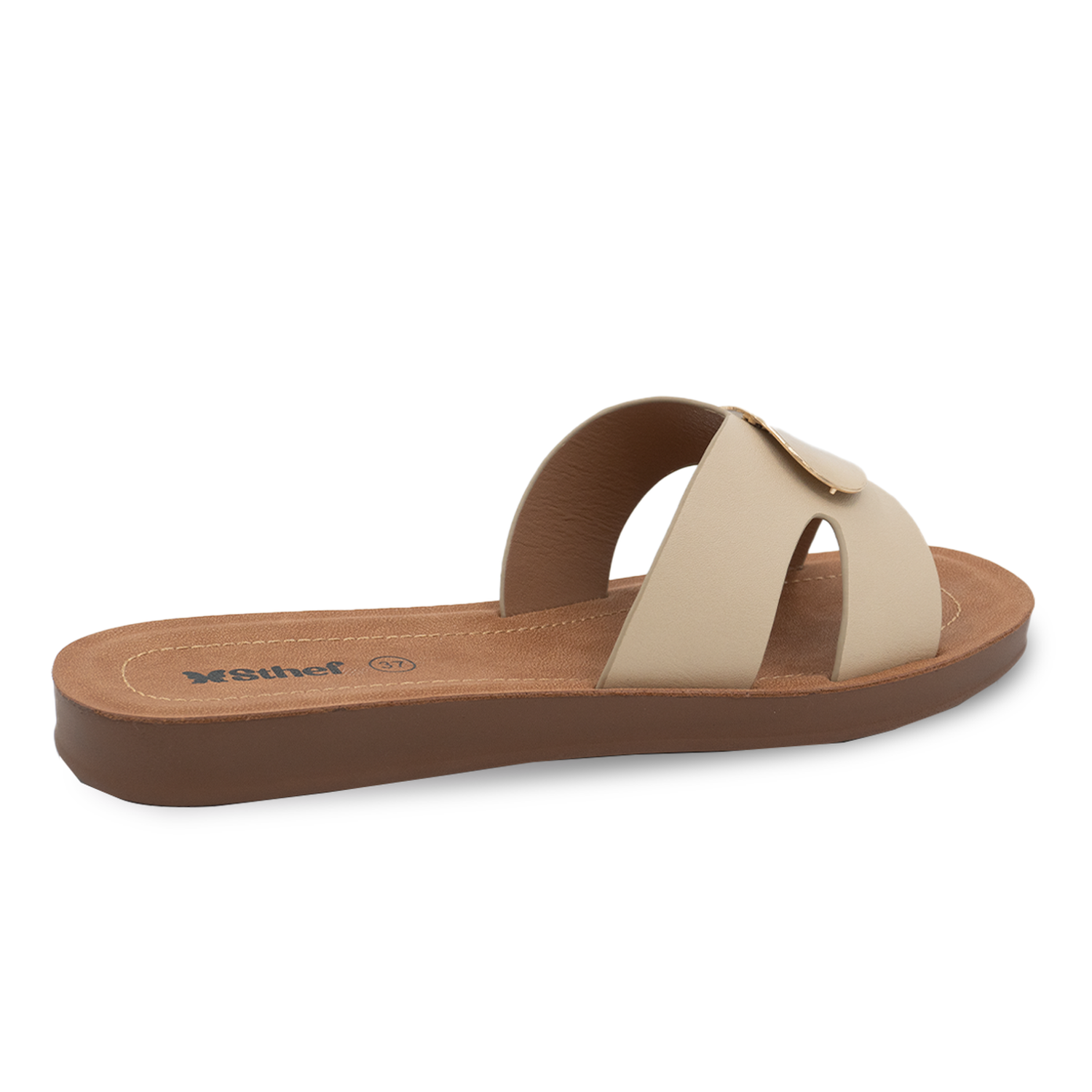 SANDALIA MUJER STHEF CASUAL BEIGE 8165 BEIGE 1136582 - 3