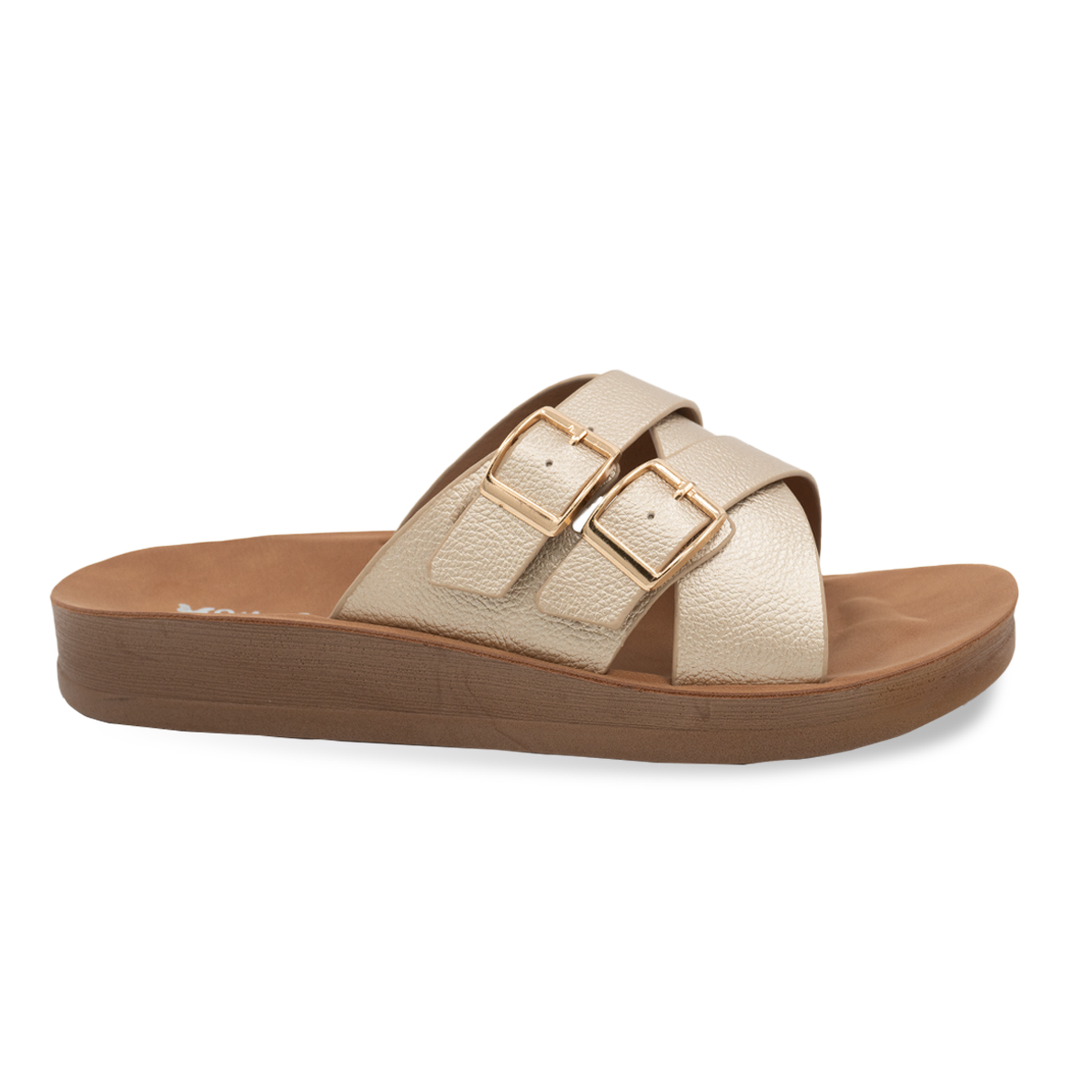 SANDALIA MUJER STHEF CASUAL DORADO 8166 DORADO 1136602 - 2