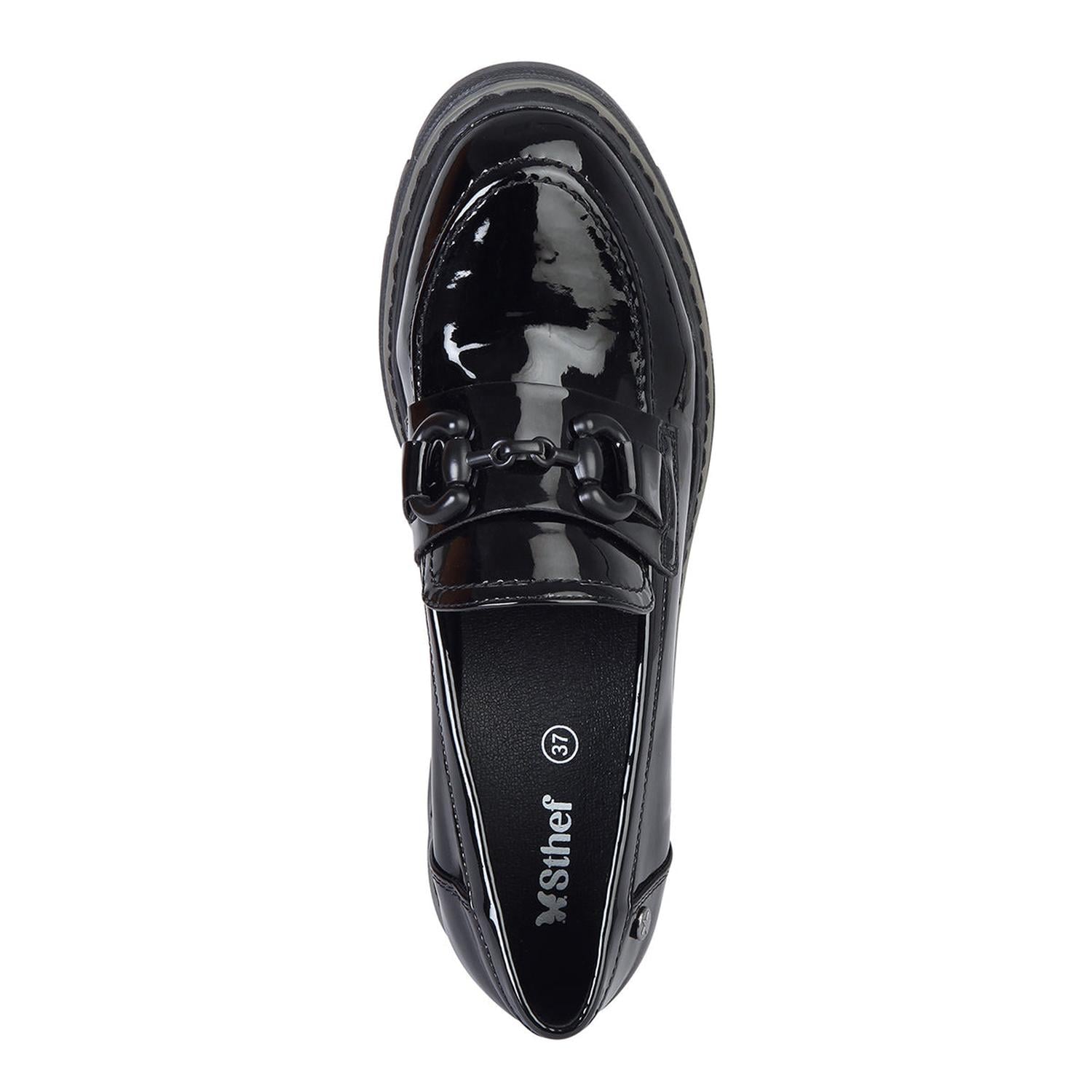 MOCASIN MUJER STHEF NEGRO CHAROL 7948 NEGRO 1114585 - 4
