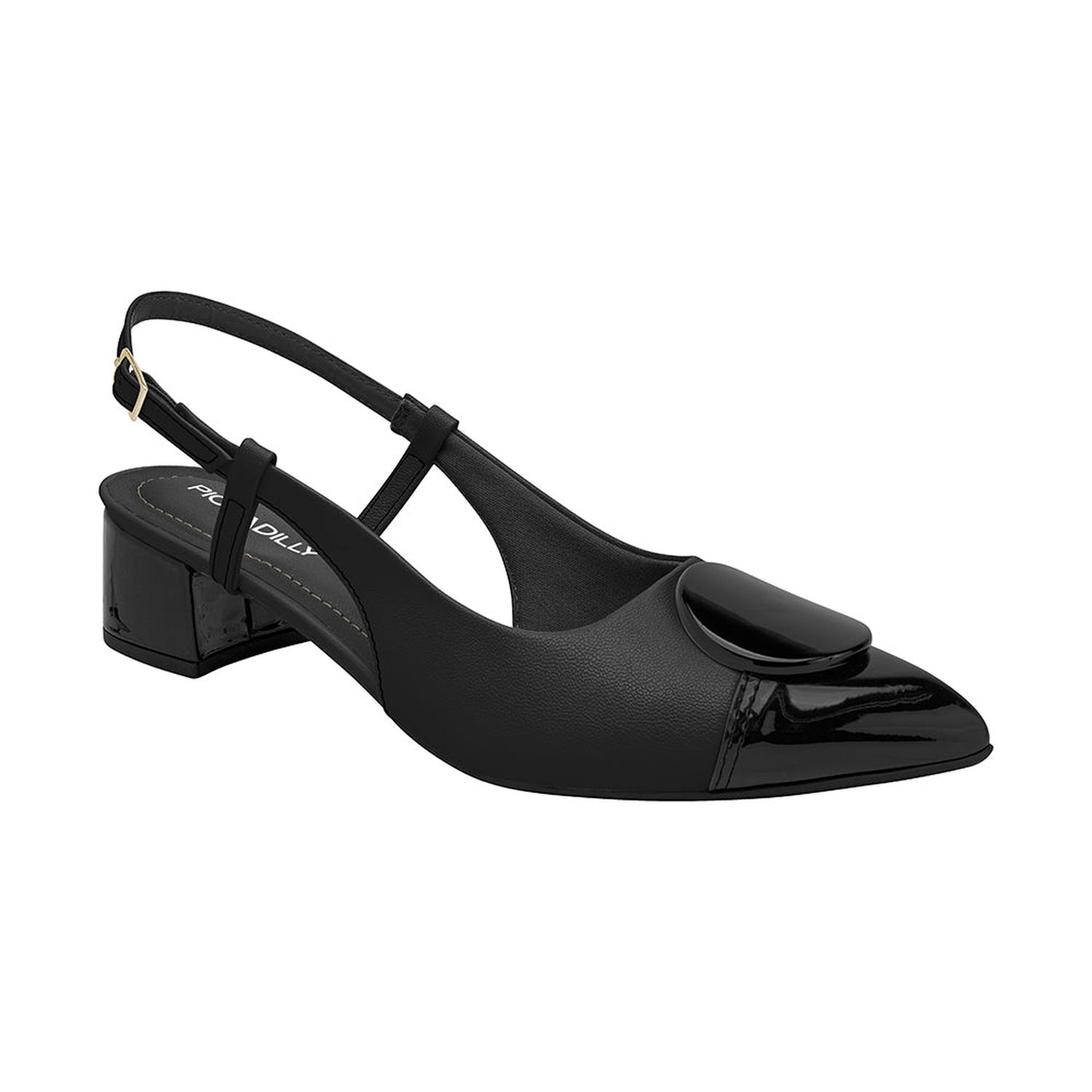ZAPATO MUJER PICCADILLY VESTIR PRETO 73908500000003 - 1