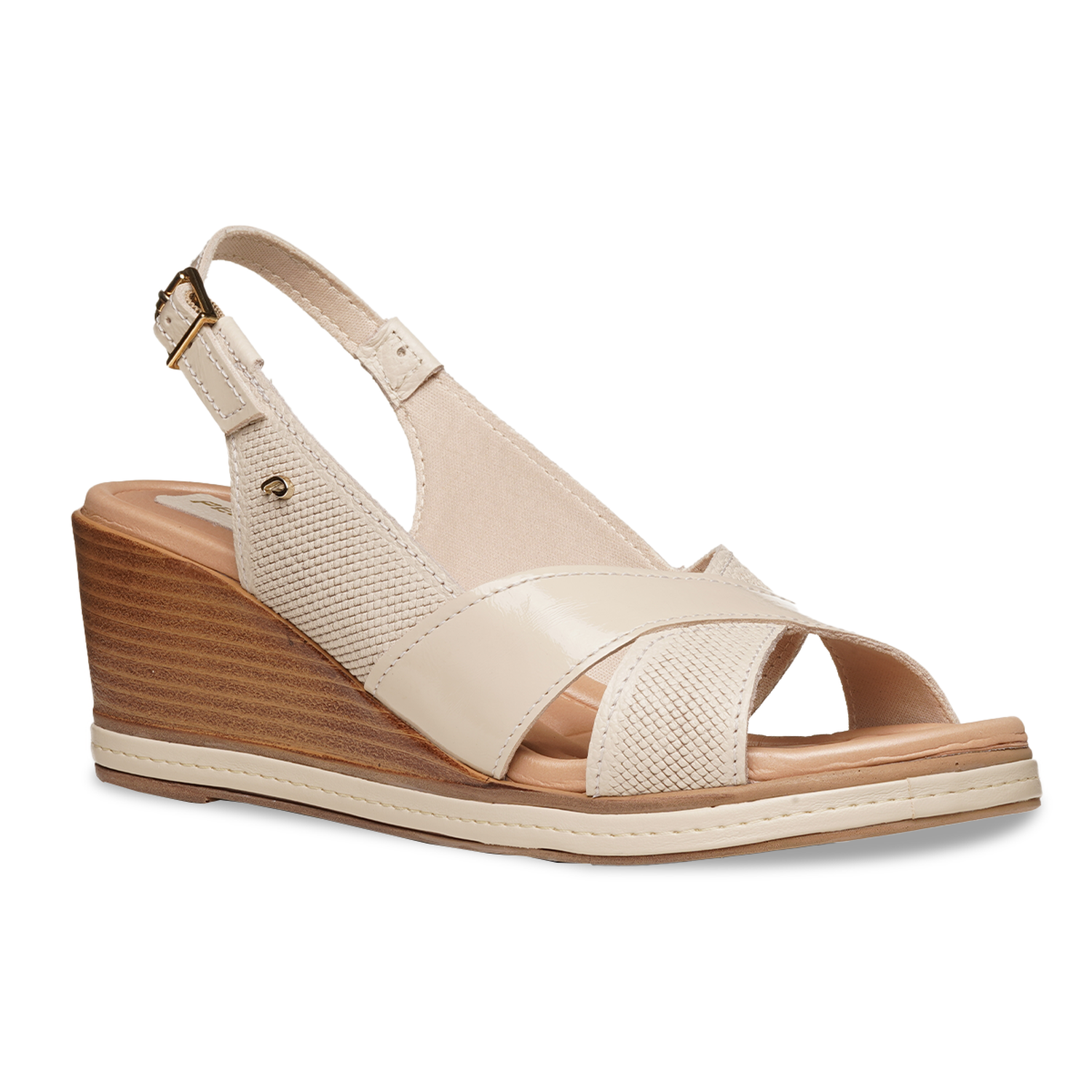 SANDALIA MUJER PEGADA CASUAL LINHO 233953-01 BLANCO 1144298 - 2