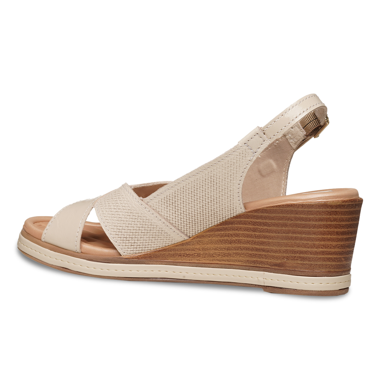SANDALIA MUJER PEGADA CASUAL LINHO 233953-01 BLANCO 1144298 - 3