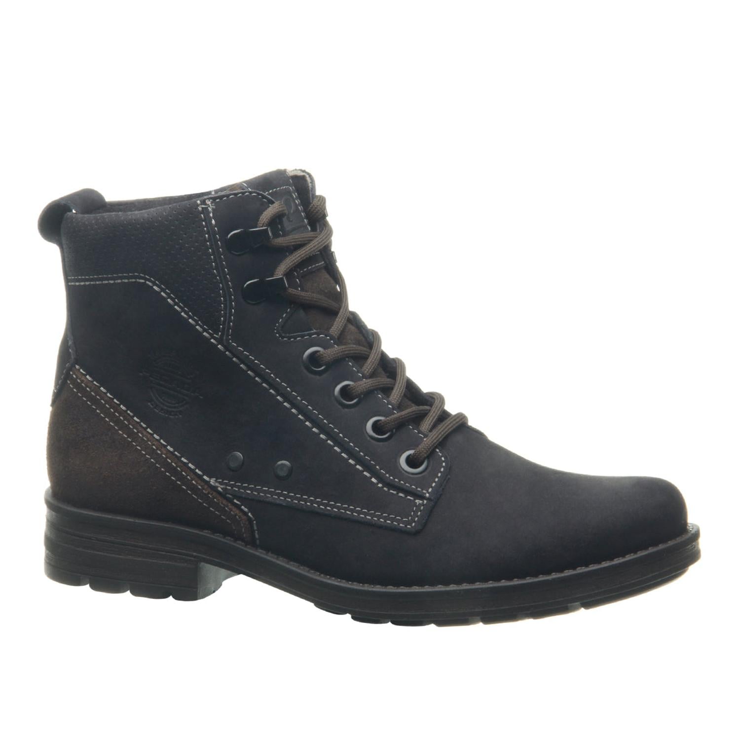 BOTIN HOMBRE PEGADA CUERO COFFE 181301-08 - 1