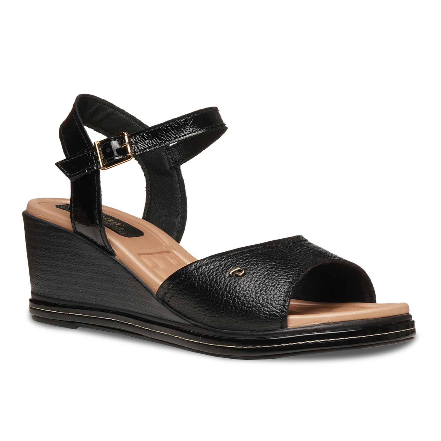 SANDALIA MUJER PEGADA CASUAL PRETO 233952-04 NEGRO 1144292 - 3