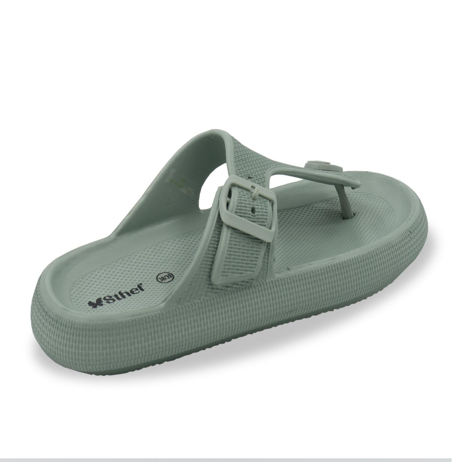 SANDALIA MUJER STHEF CASUAL MENTA 7887 VERDE 1108416 - 3