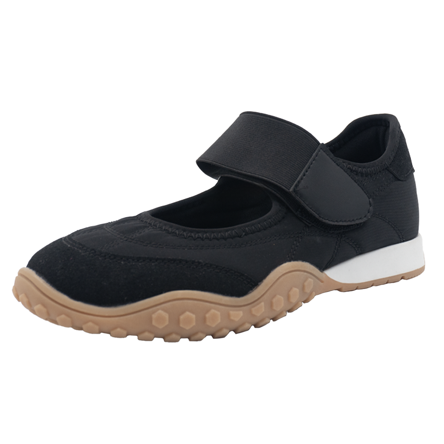 BALERINA MUJER STHEF CASUAL NEGRO 8330 - 1
