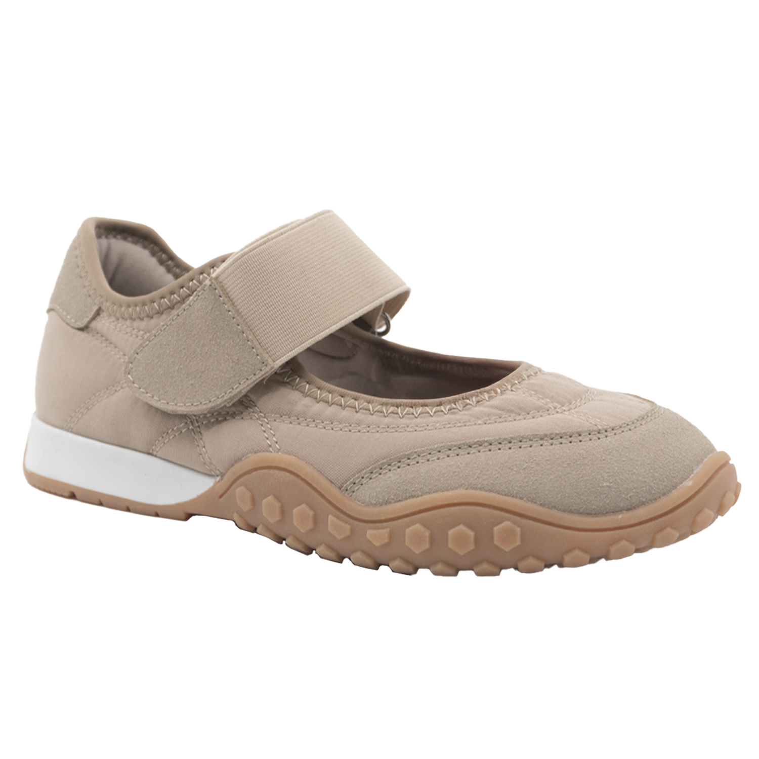 BALERINA MUJER STHEF CASUAL BEIGE 8330 - 1