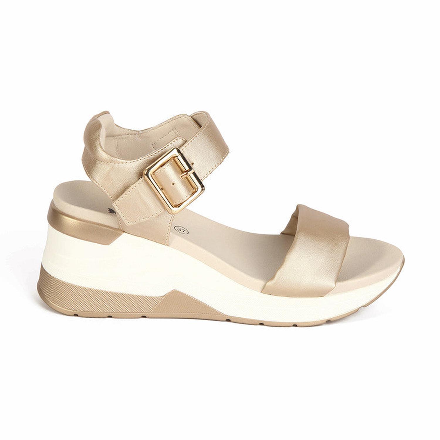 SANDALIA MUJER STHEF CASUAL DORADO 7838 DORADO 1106969 - 2
