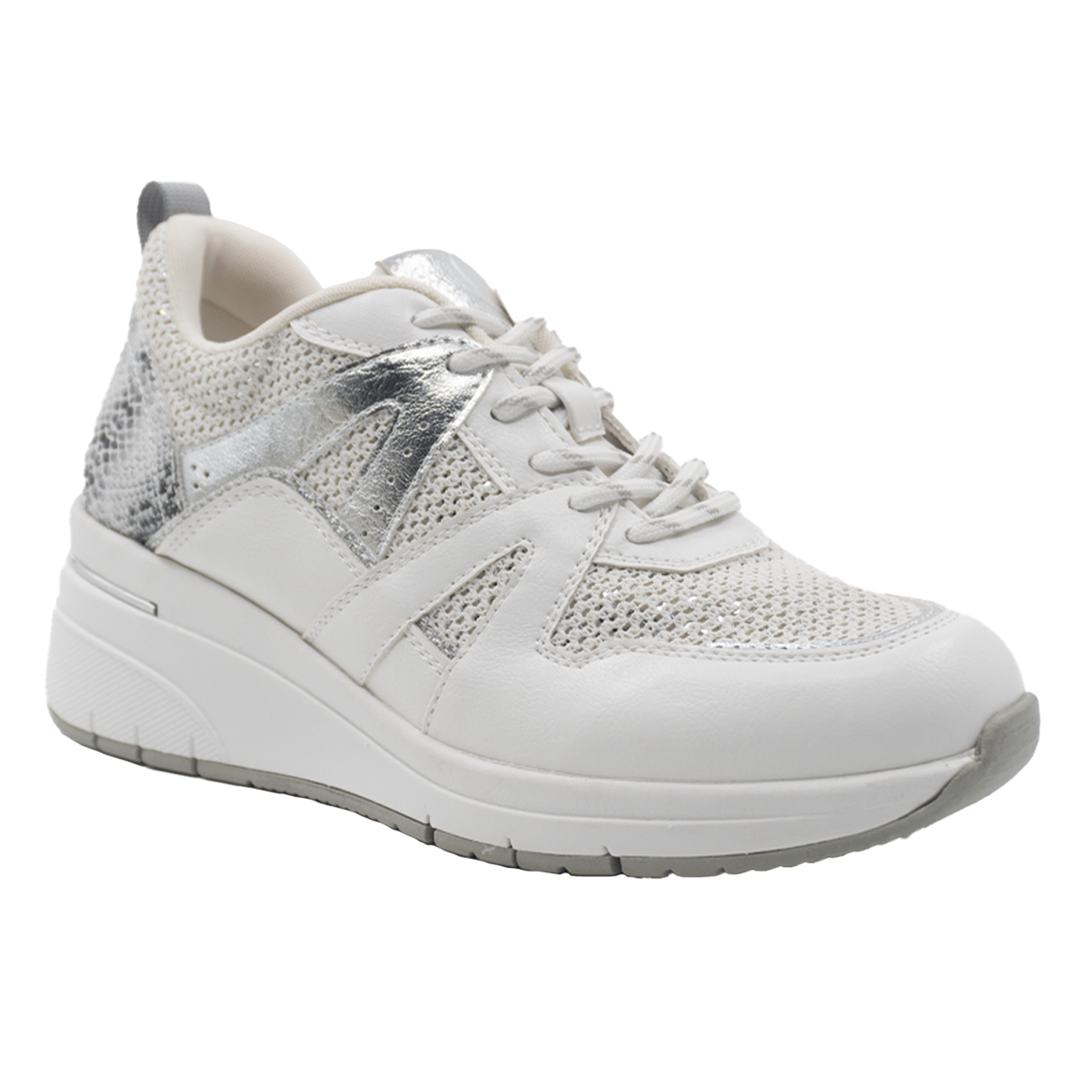 ZAPATILLA MUJER STHEF CASUAL BLANCO 8326 - 1