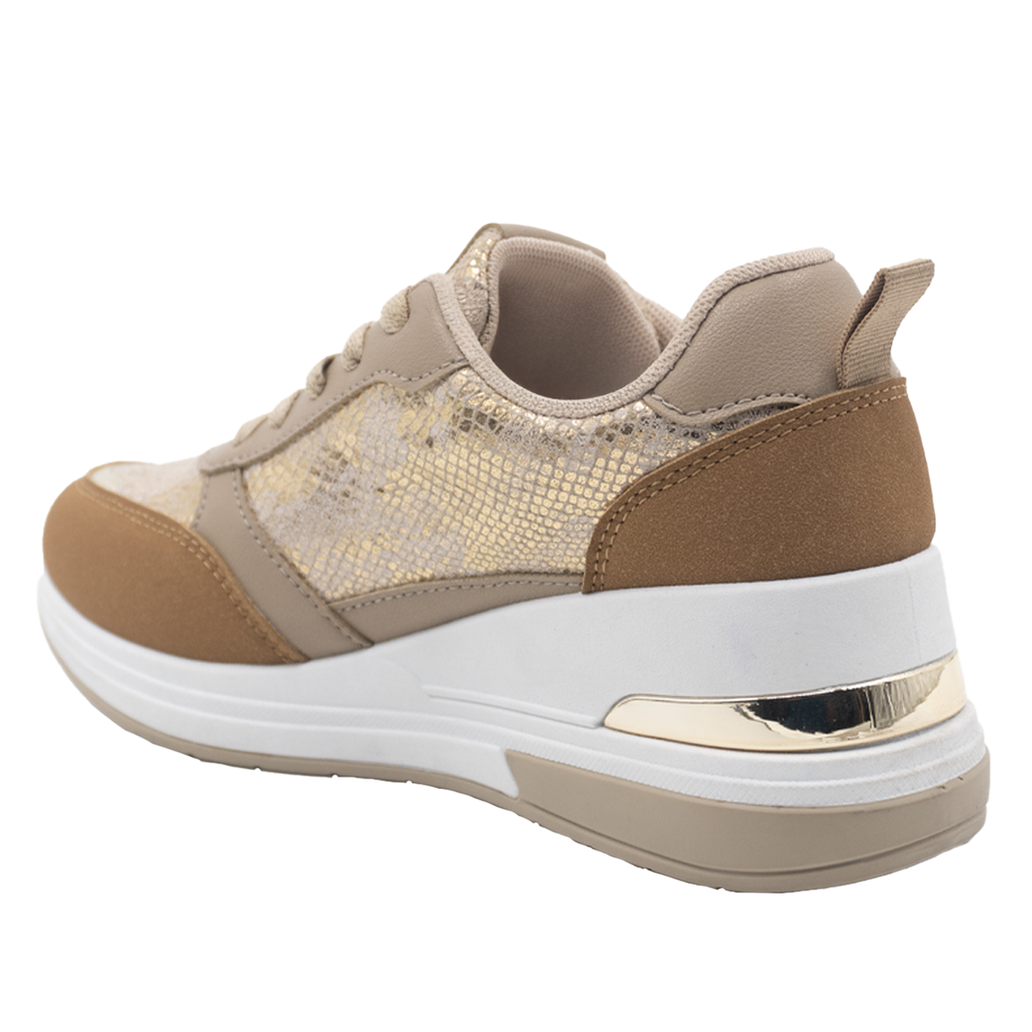 ZAPATILLA MUJER STHEF CASUAL BEIGE 8284 BEIGE 1144216 - 4