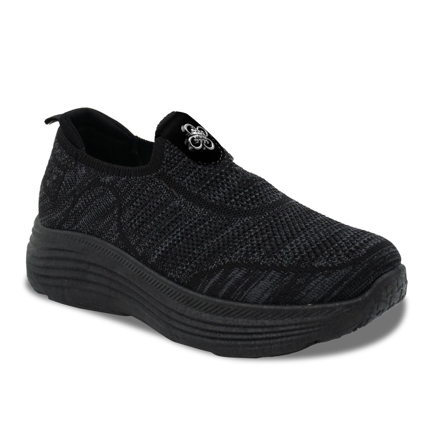 ZAPATILLA MUJER STHEF CASUAL NEGRO 8282 - 1
