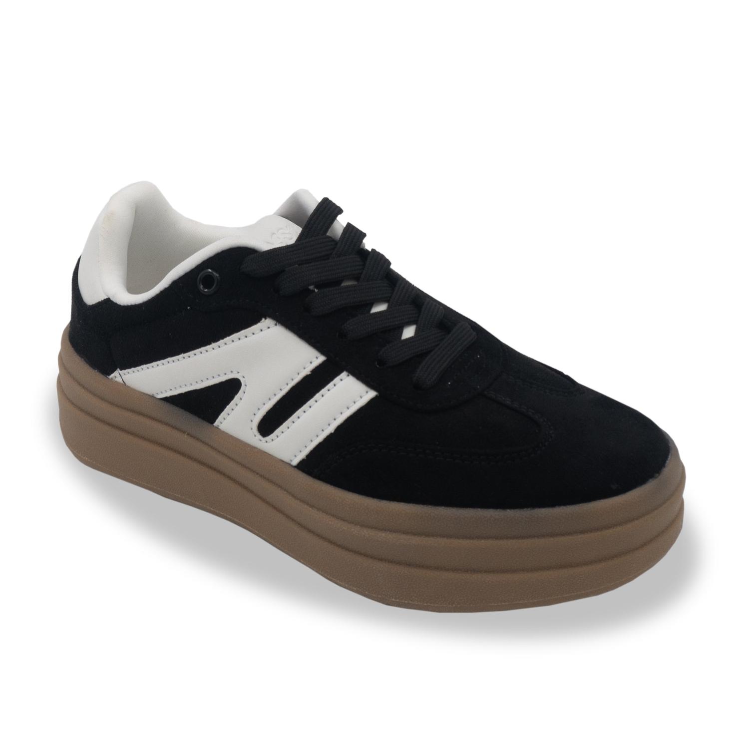 ZAPATILLA MUJER STHEF CASUAL NEGRO 7978 - 1